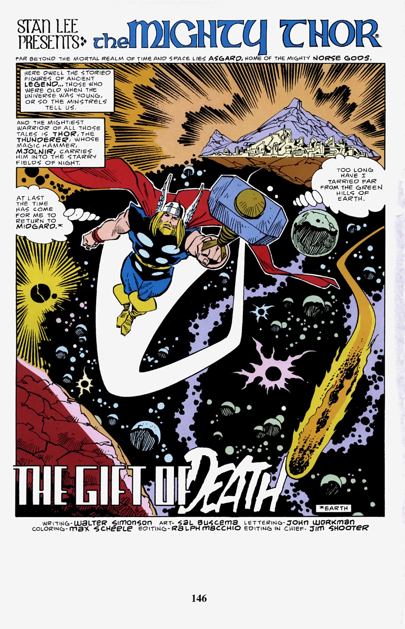 Read online Thor Visionaries: Walter Simonson comic -  Issue # TPB 4 - 147