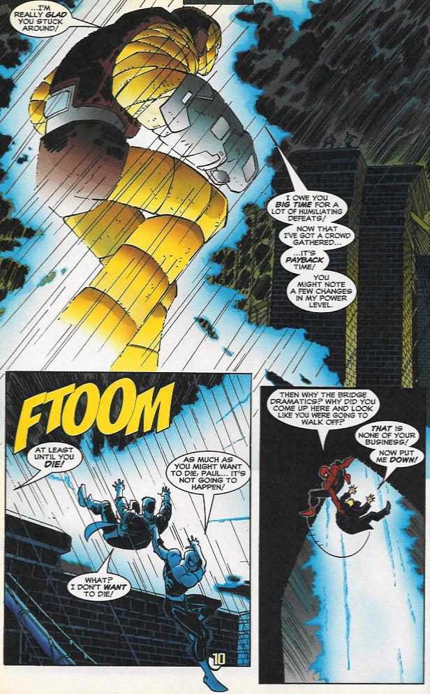 Read online Spider-Man (1990) comic -  Issue #86 - The Span Of Years - 11
