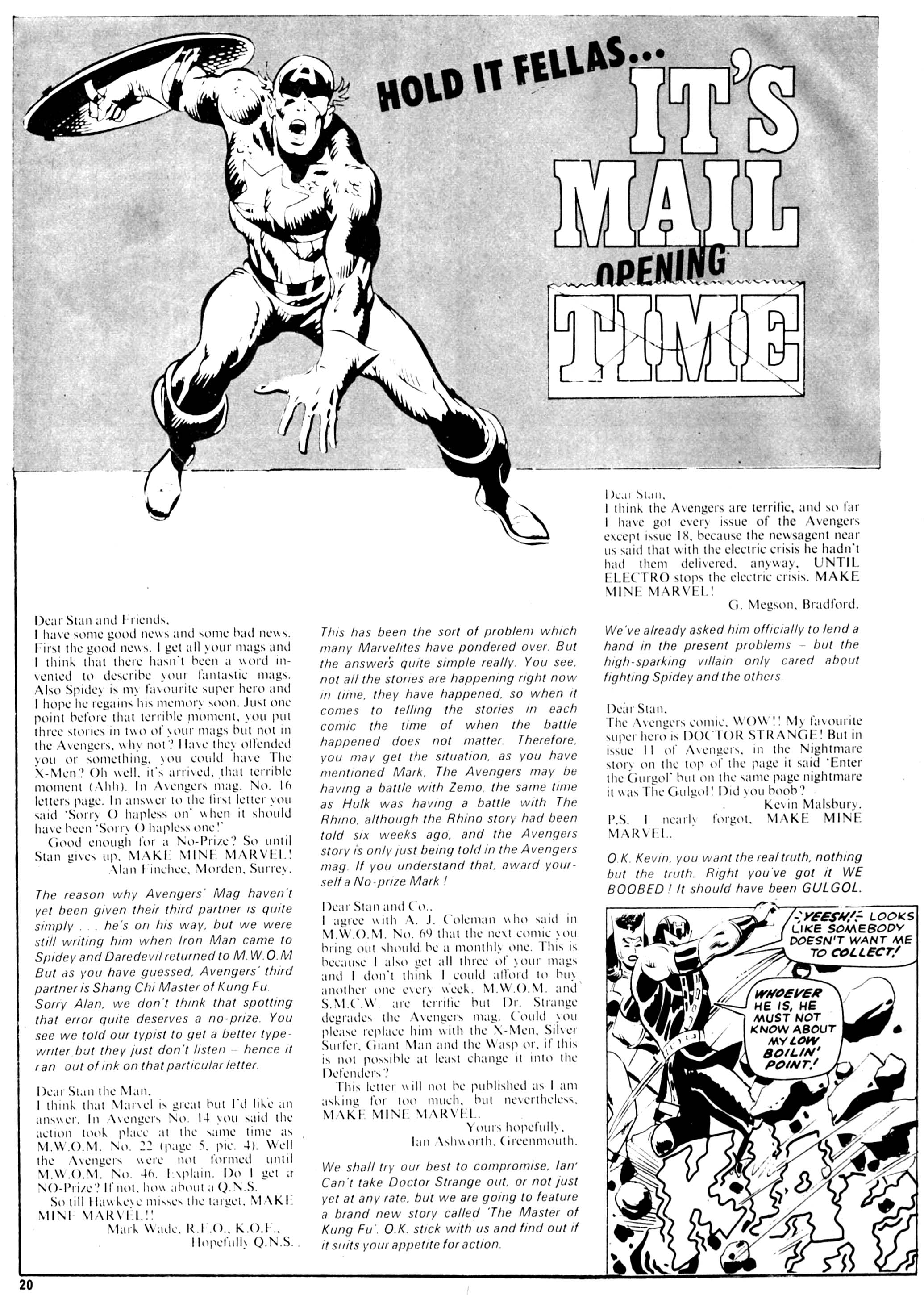 Read online The Avengers (1973) comic -  Issue #28 - 20