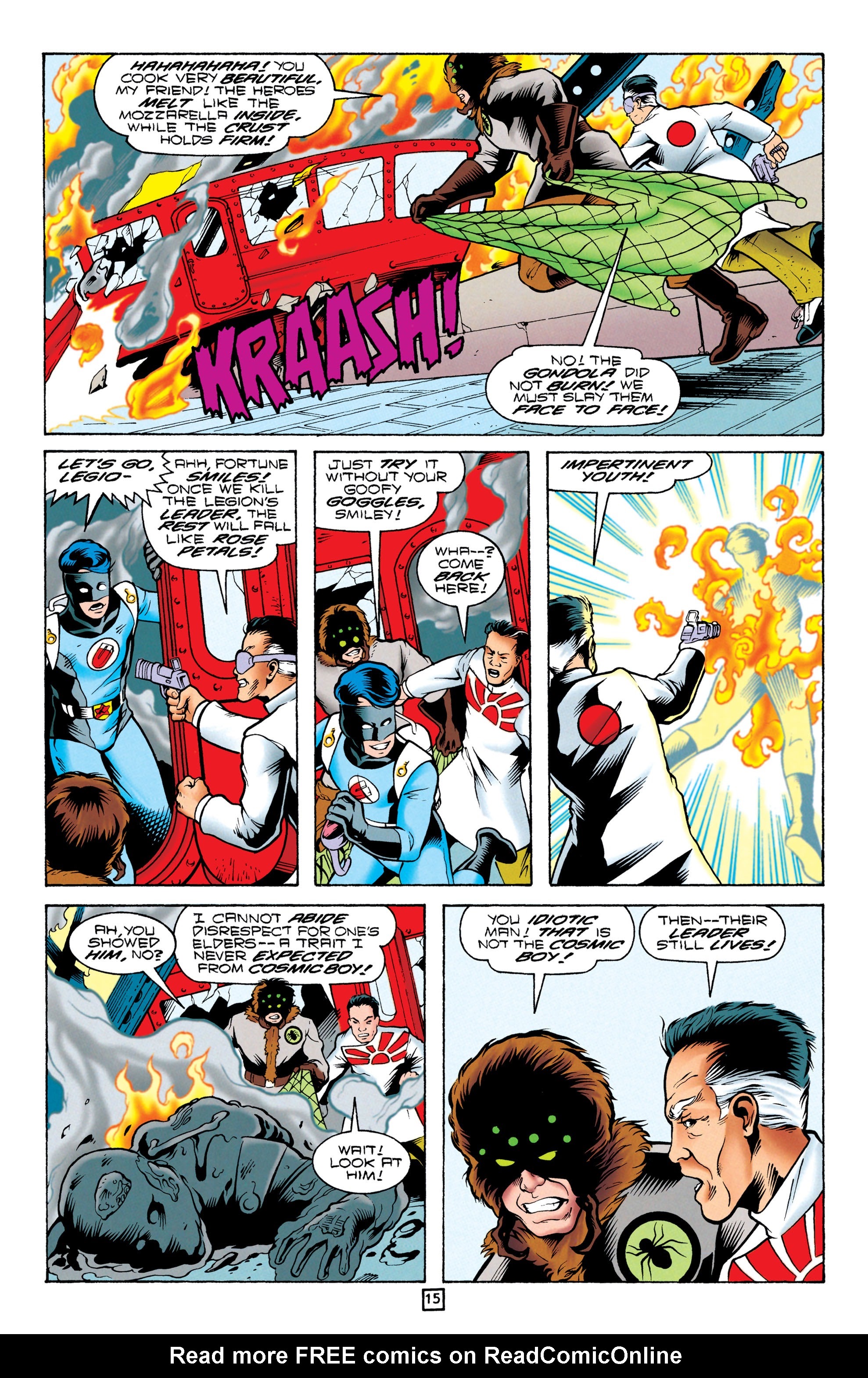 Read online Legionnaires comic -  Issue #54 - 16
