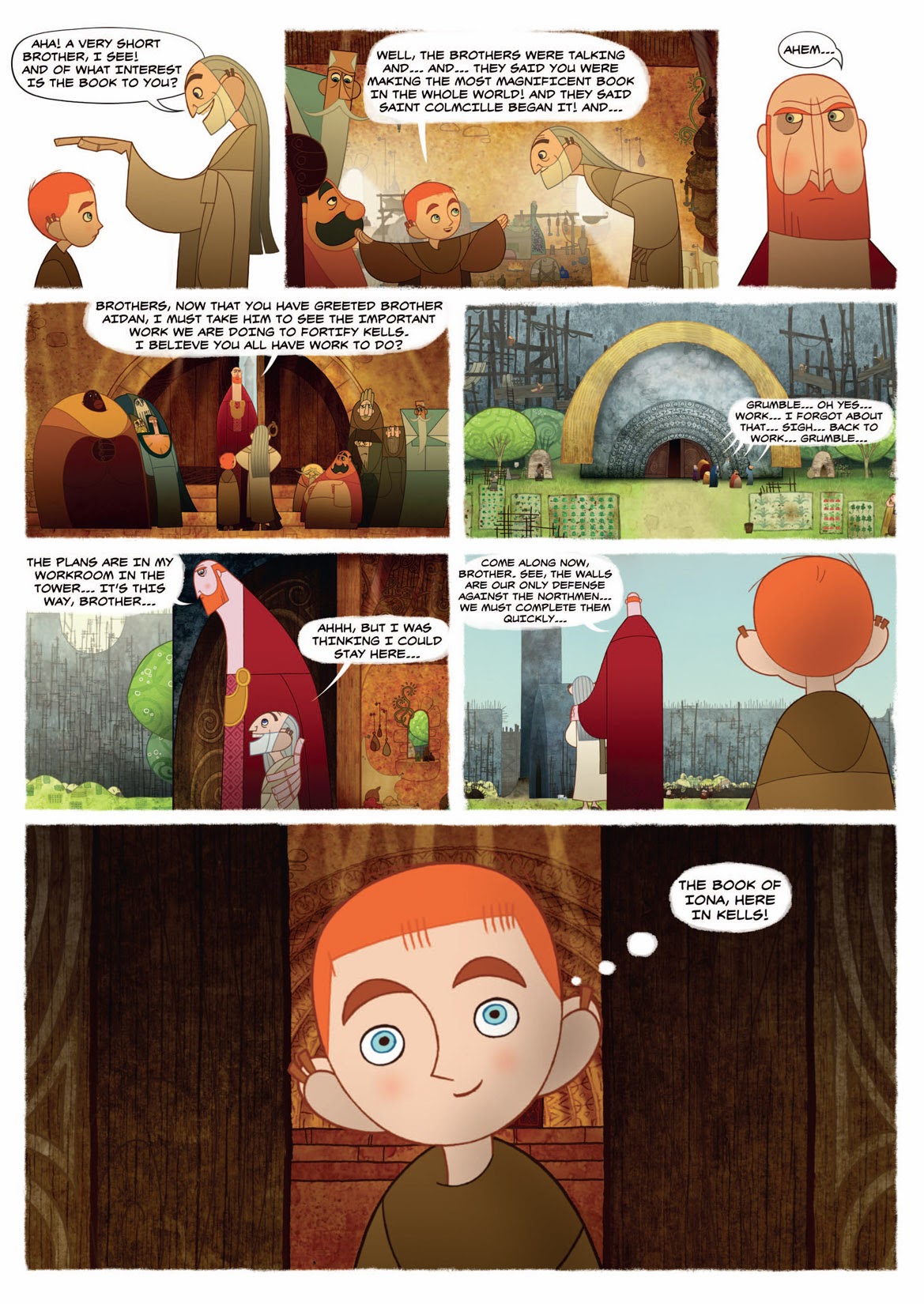 Read online The Secret Of Kells comic -  Issue # TPB - 27