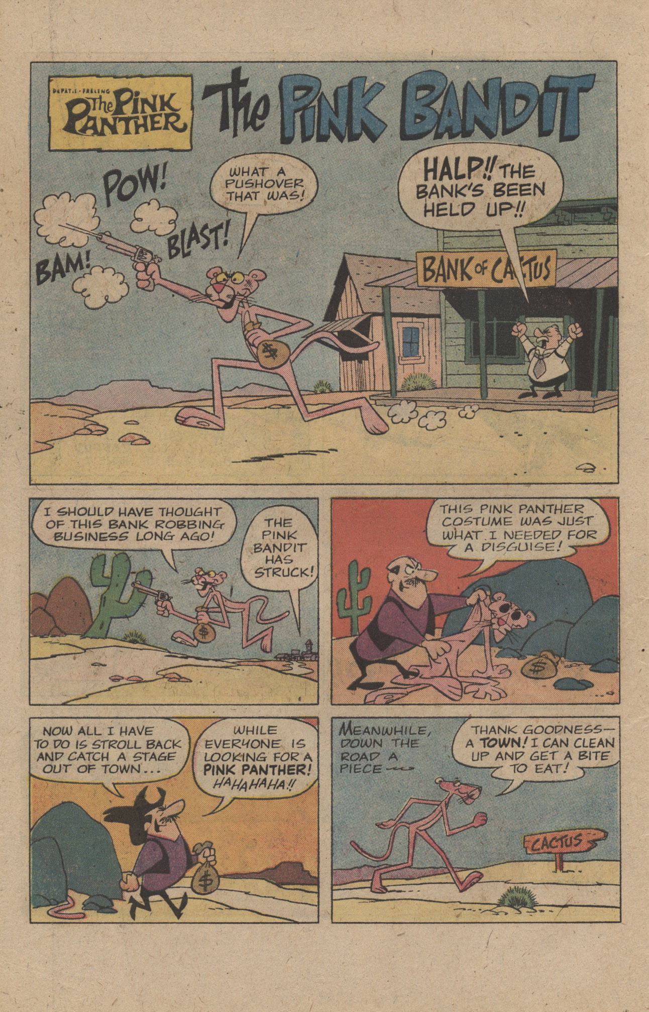 Read online The Pink Panther (1971) comic -  Issue #36 - 10