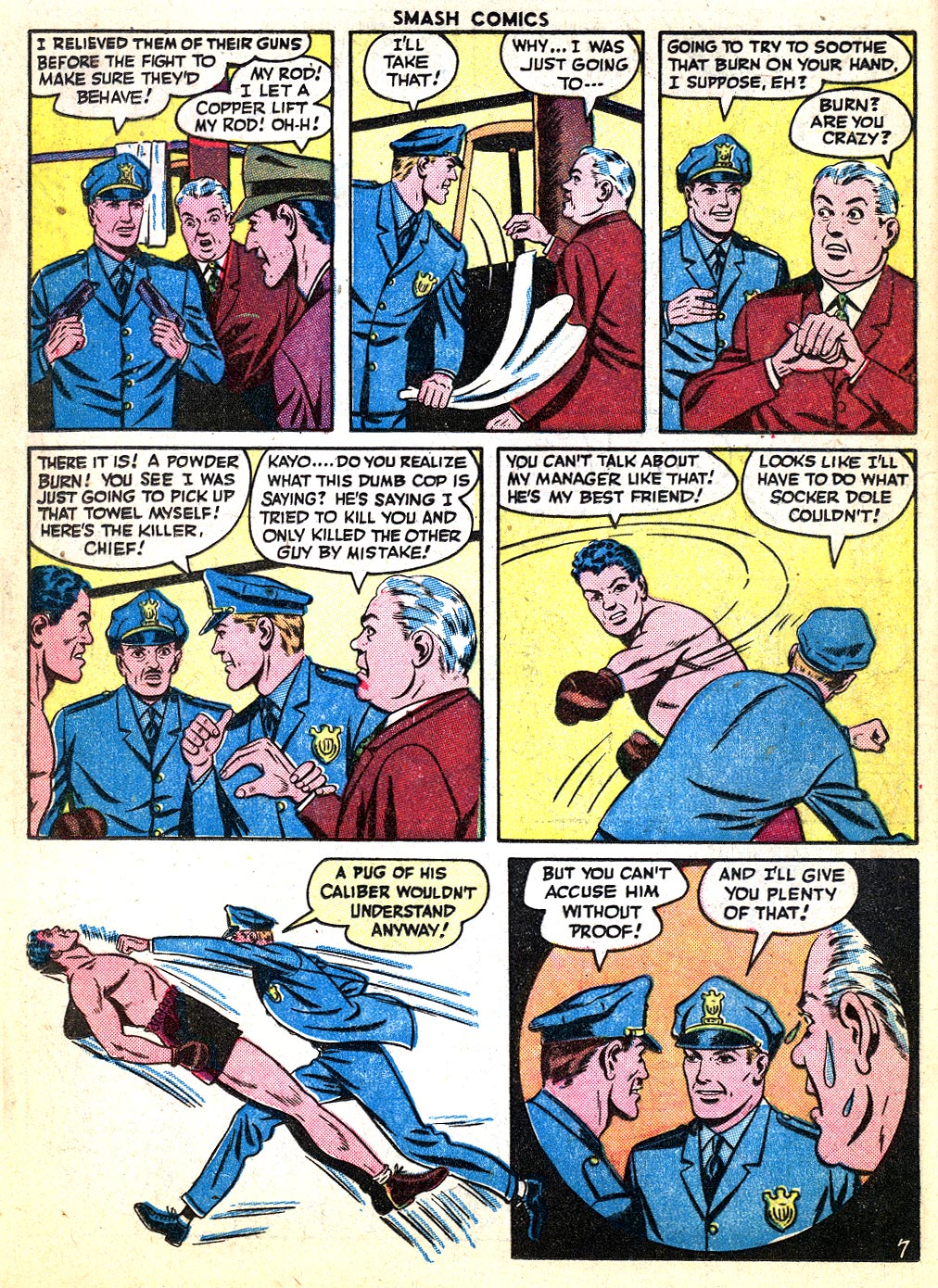 Read online Smash Comics comic -  Issue #64 - 40