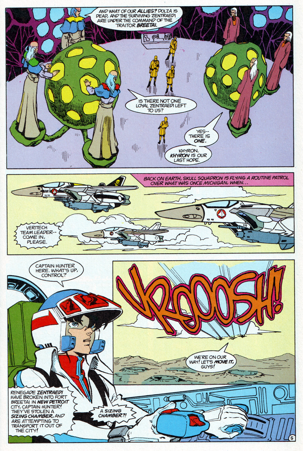 Read online Robotech The Macross Saga comic -  Issue #31 - 7