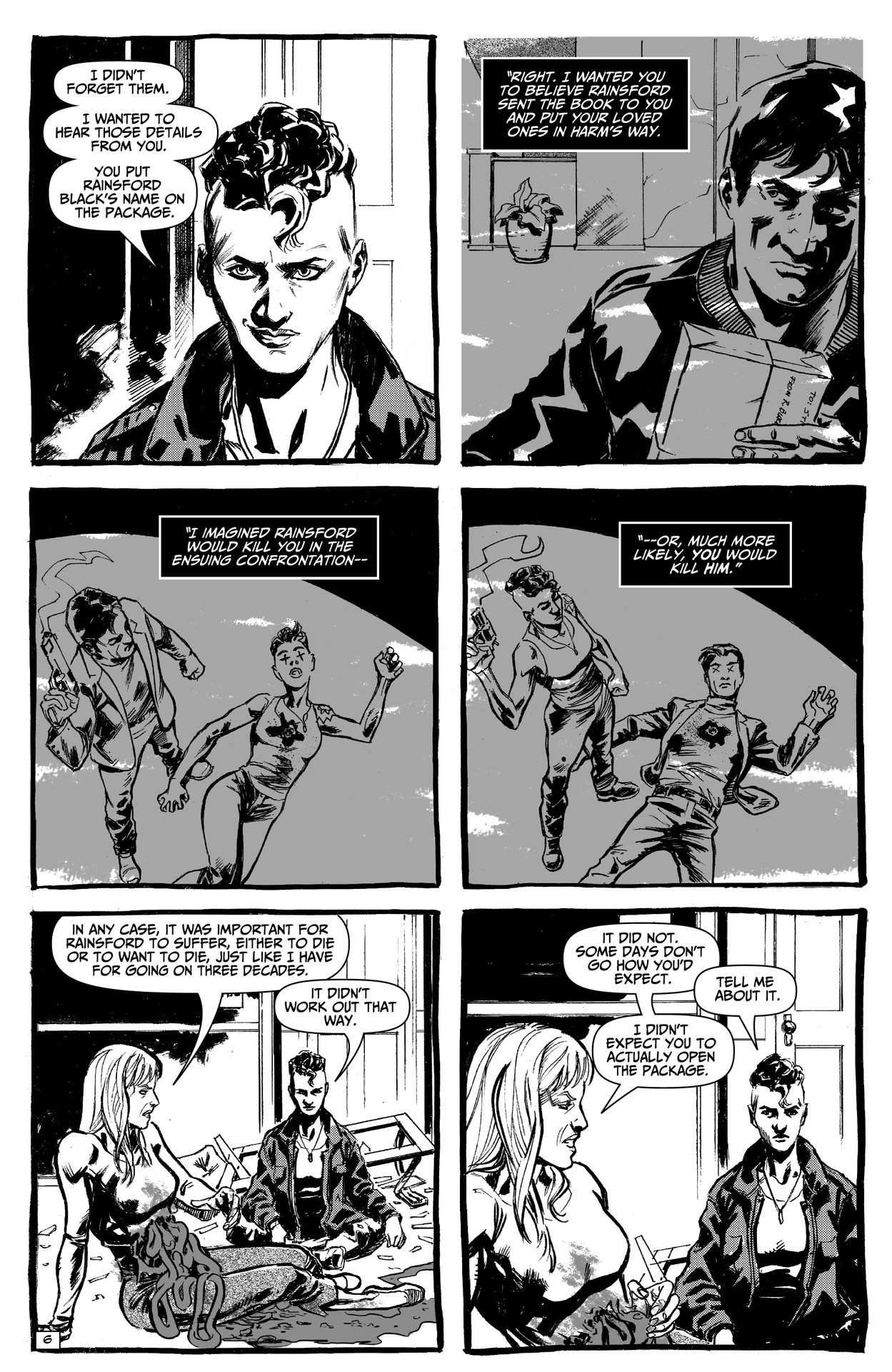 Read online Black’s Myth: The Key to His Heart comic -  Issue #5 - 8