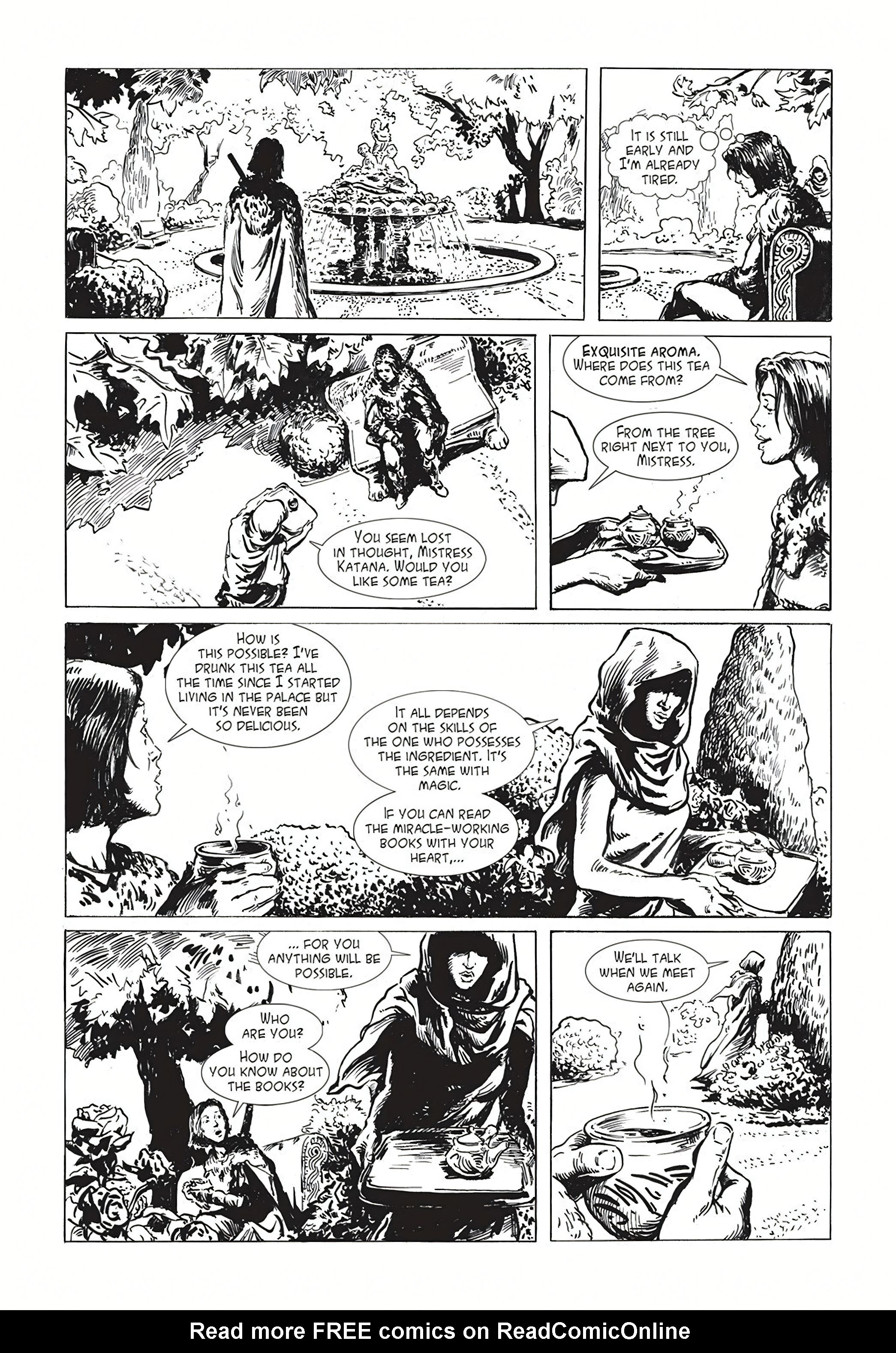 Read online Katana: The Battle for Valokaan comic -  Issue # Full - 12