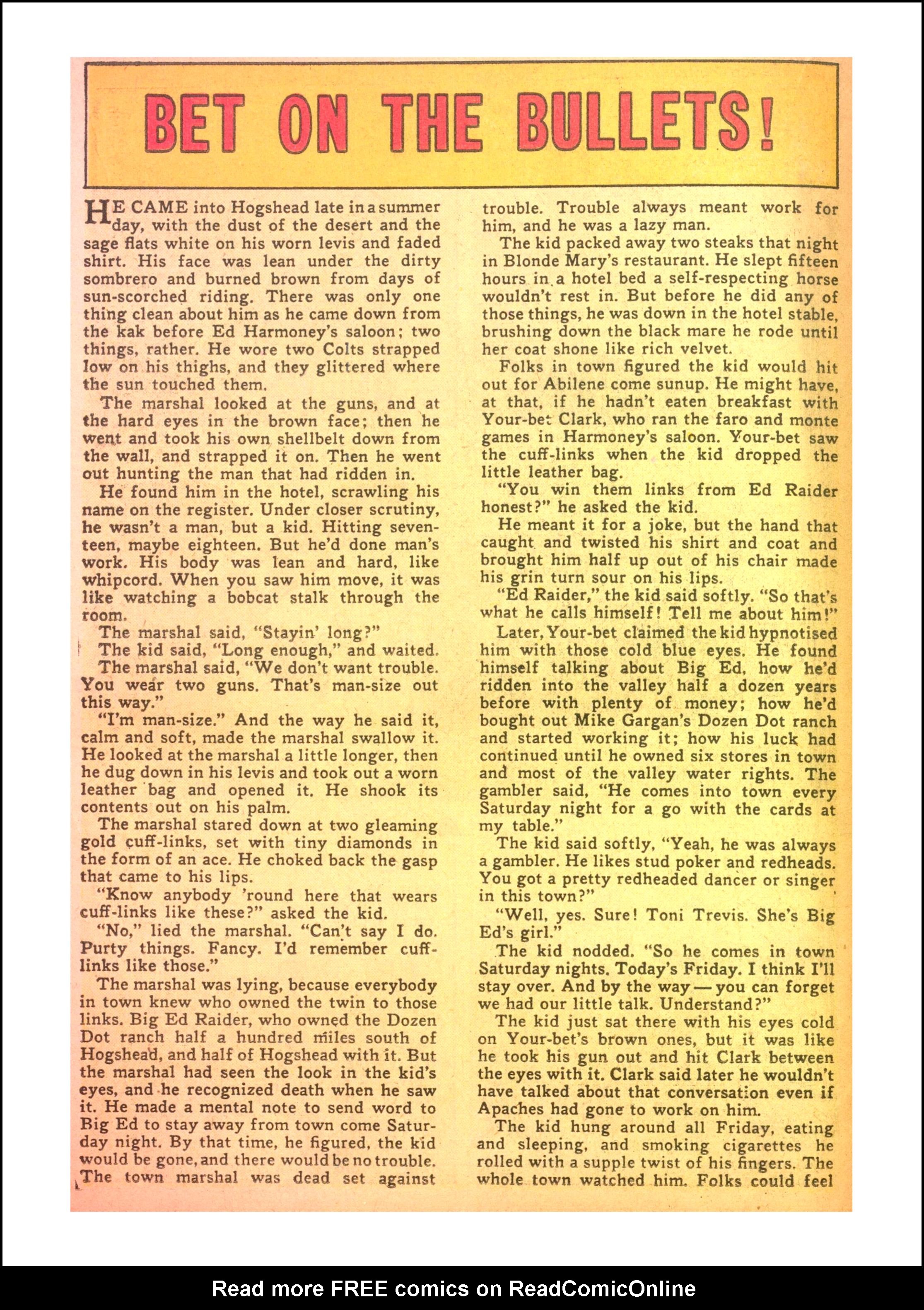 Read online Charles Starrett as The Durango Kid comic -  Issue #26 - 18