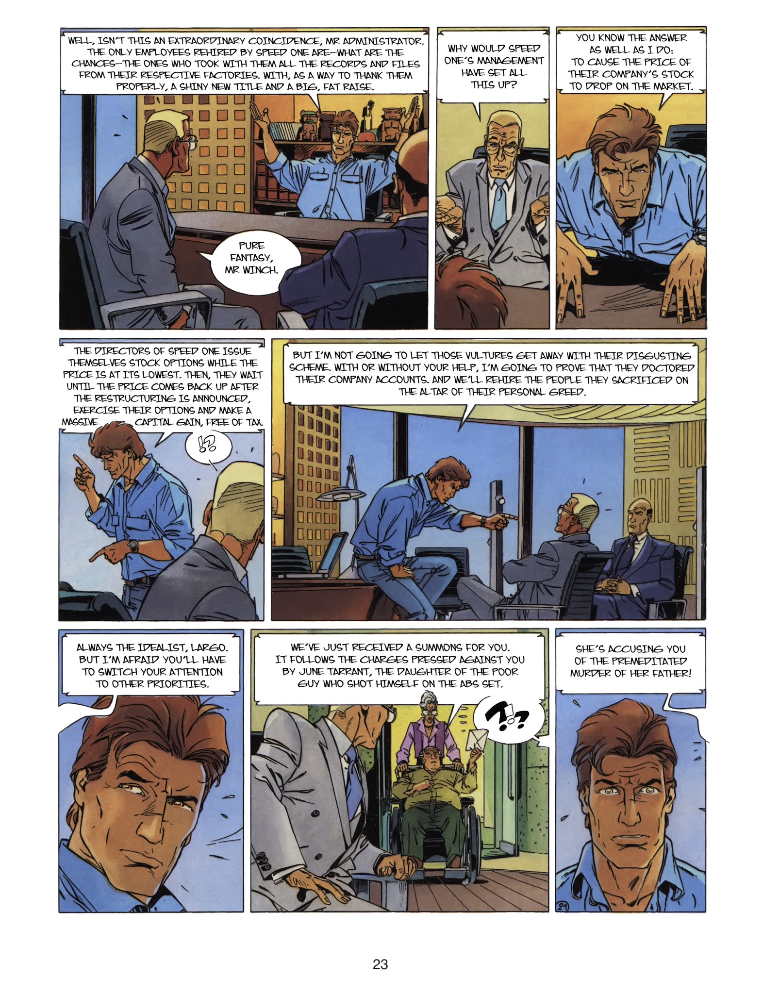 Read online Largo Winch comic -  Issue # TPB 9 - 25
