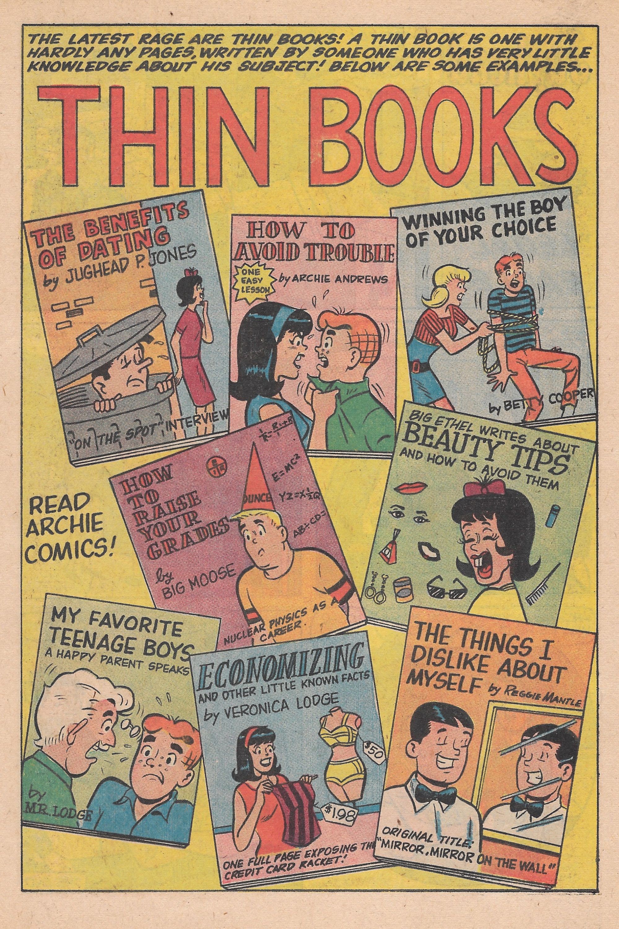 Read online Jughead's Jokes comic -  Issue #1 - 16