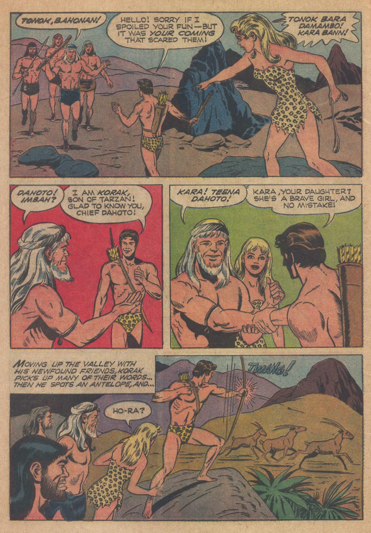 Read online Korak, Son of Tarzan (1964) comic -  Issue #20 - 8