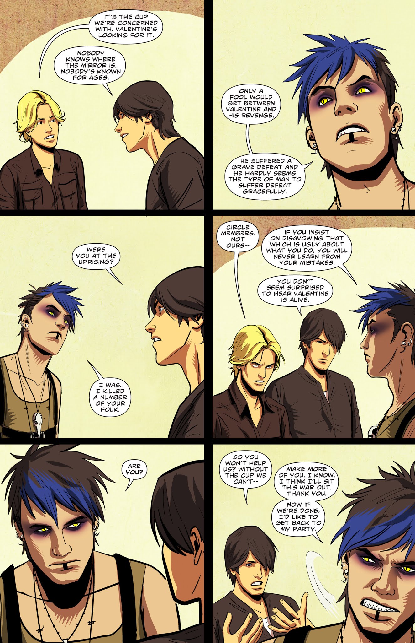 Read online The Mortal Instruments: City of Bones comic -  Issue #5 - 28