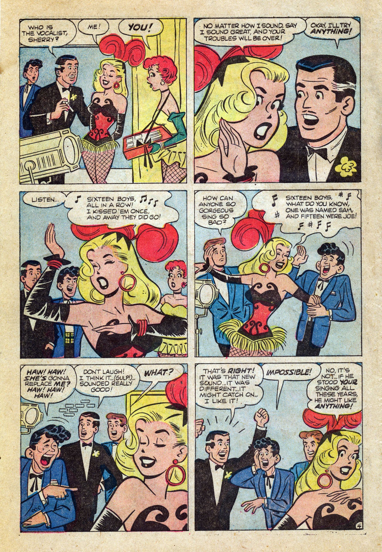 Read online Sherry the Showgirl (1956) comic -  Issue #2 - 6