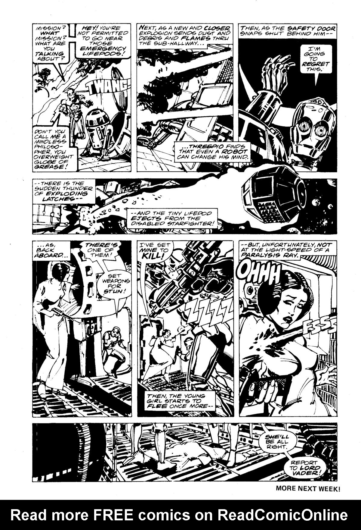 Read online Star Wars Weekly comic -  Issue #136 - 19
