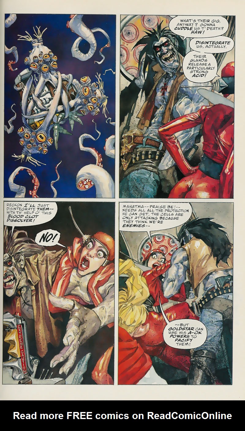Read online Lobo: Fragtastic Voyage comic -  Issue # Full - 18