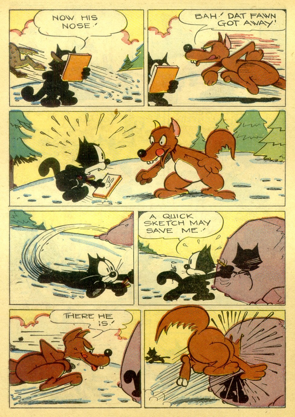 Read online Felix the Cat (1948) comic -  Issue #7 - 7