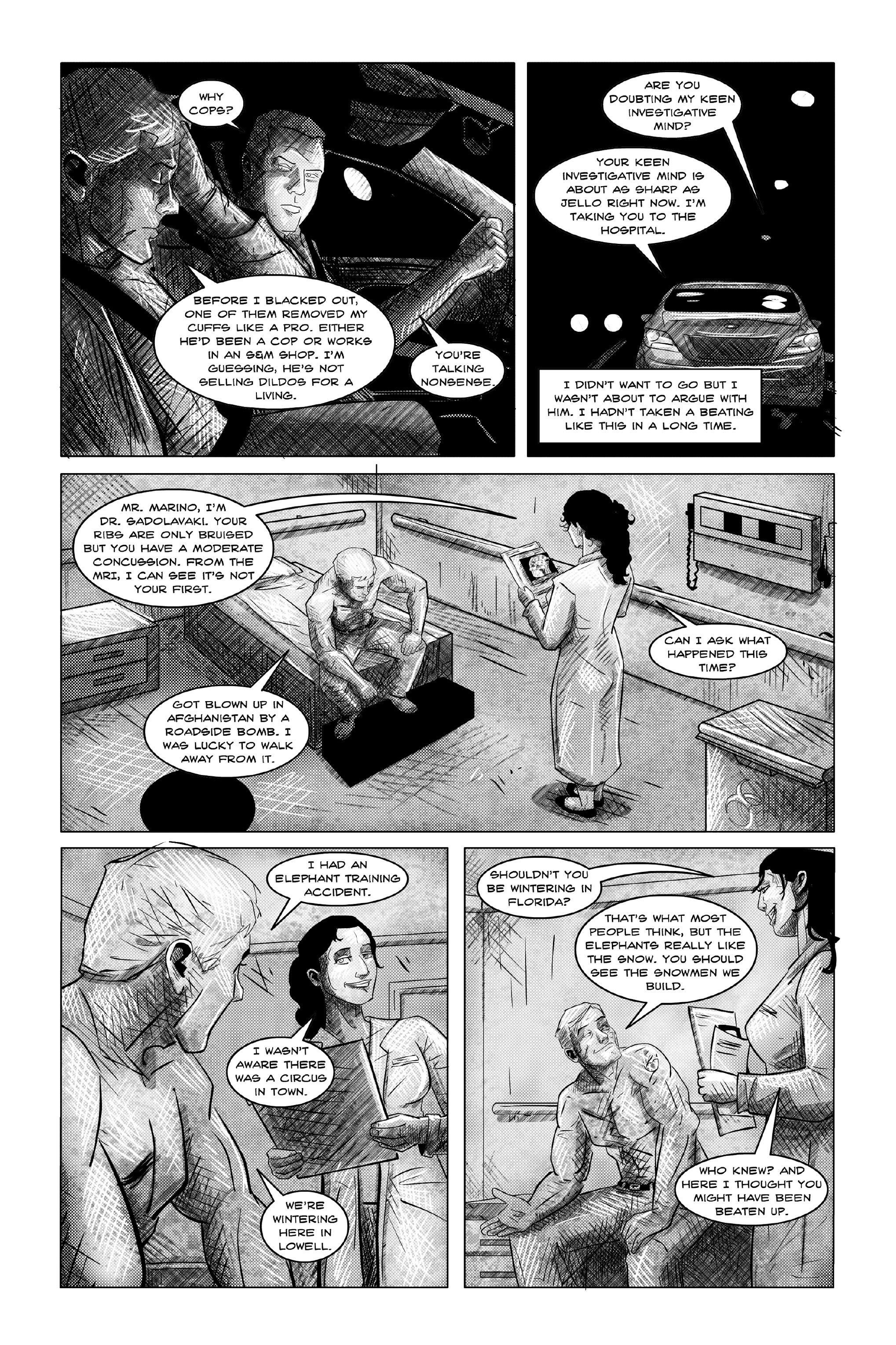 Read online Two Redheads & A Dead Blonde comic -  Issue #2 - 5