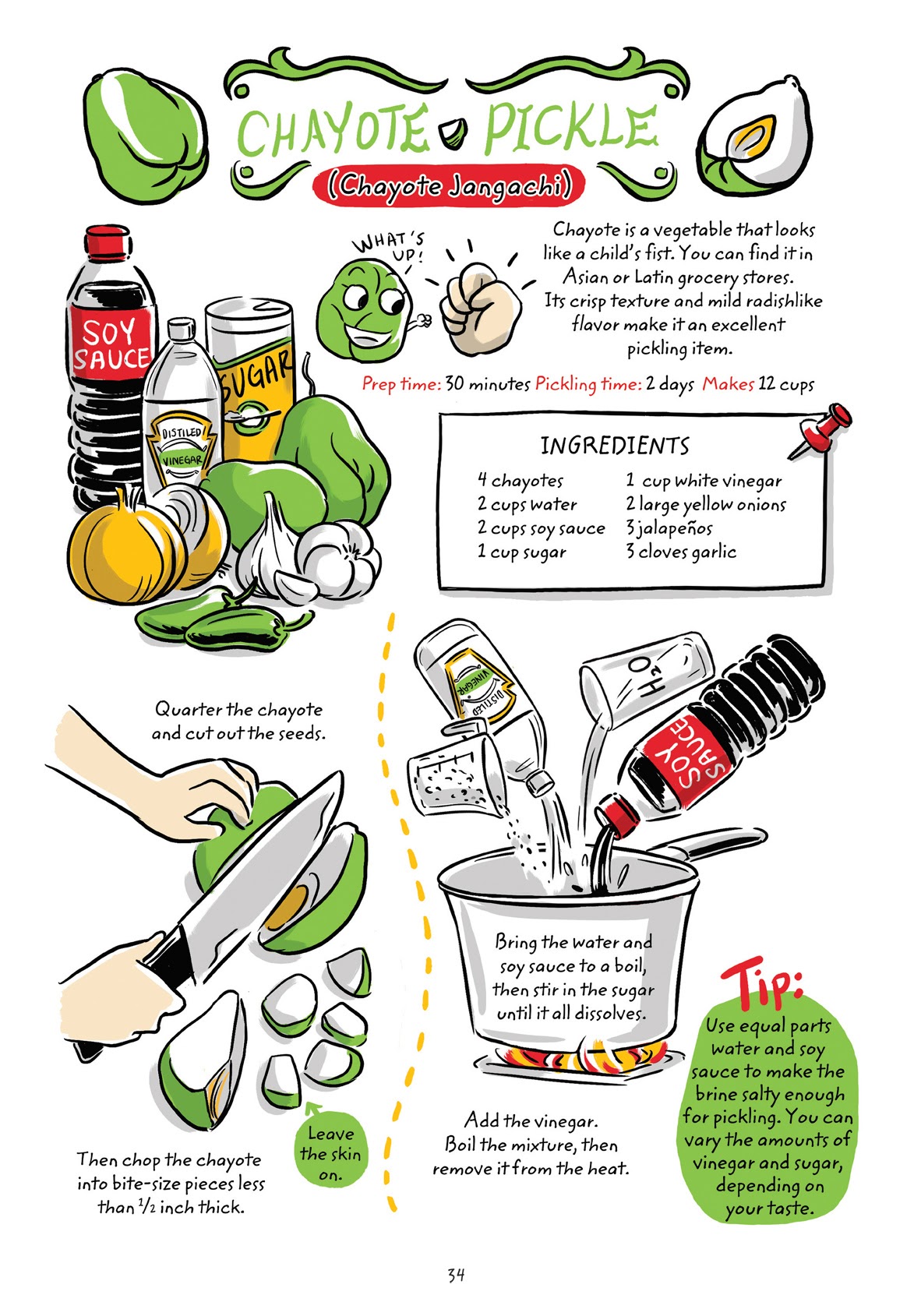 Read online Cook Korean! A Comic Book With Recipes comic -  Issue # TPB (Part 1) - 33