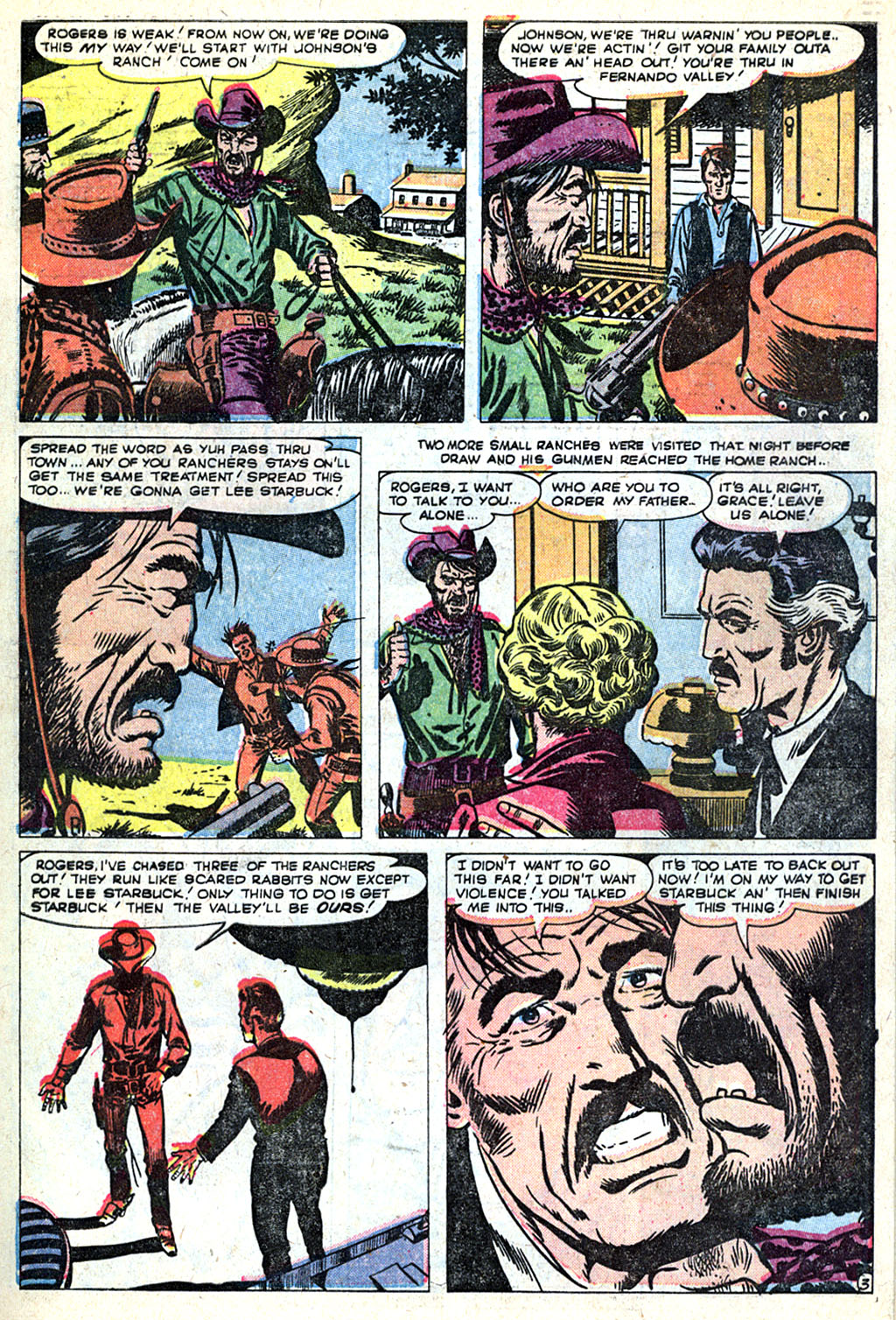Read online Western Outlaws (1954) comic -  Issue #21 - 5