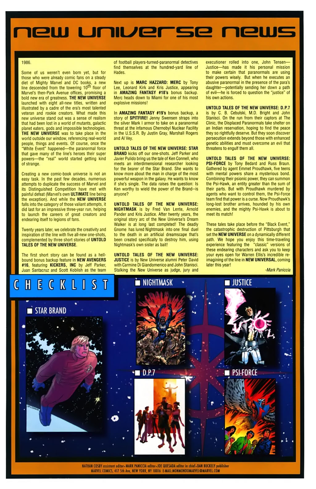 Read online Untold Tales of the New Universe: Justice comic -  Issue # Full - 25