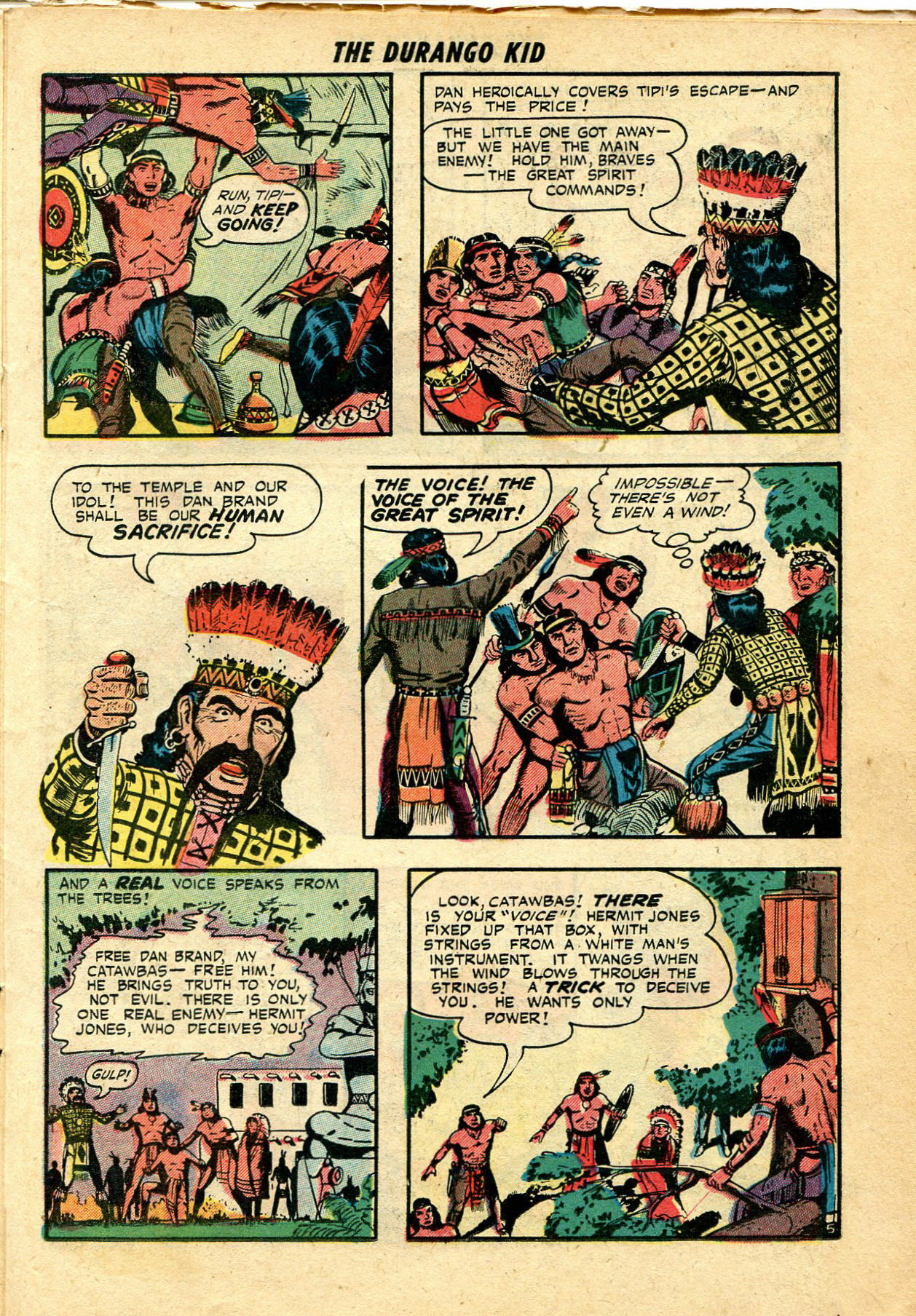 Read online Charles Starrett as The Durango Kid comic -  Issue #22 - 23