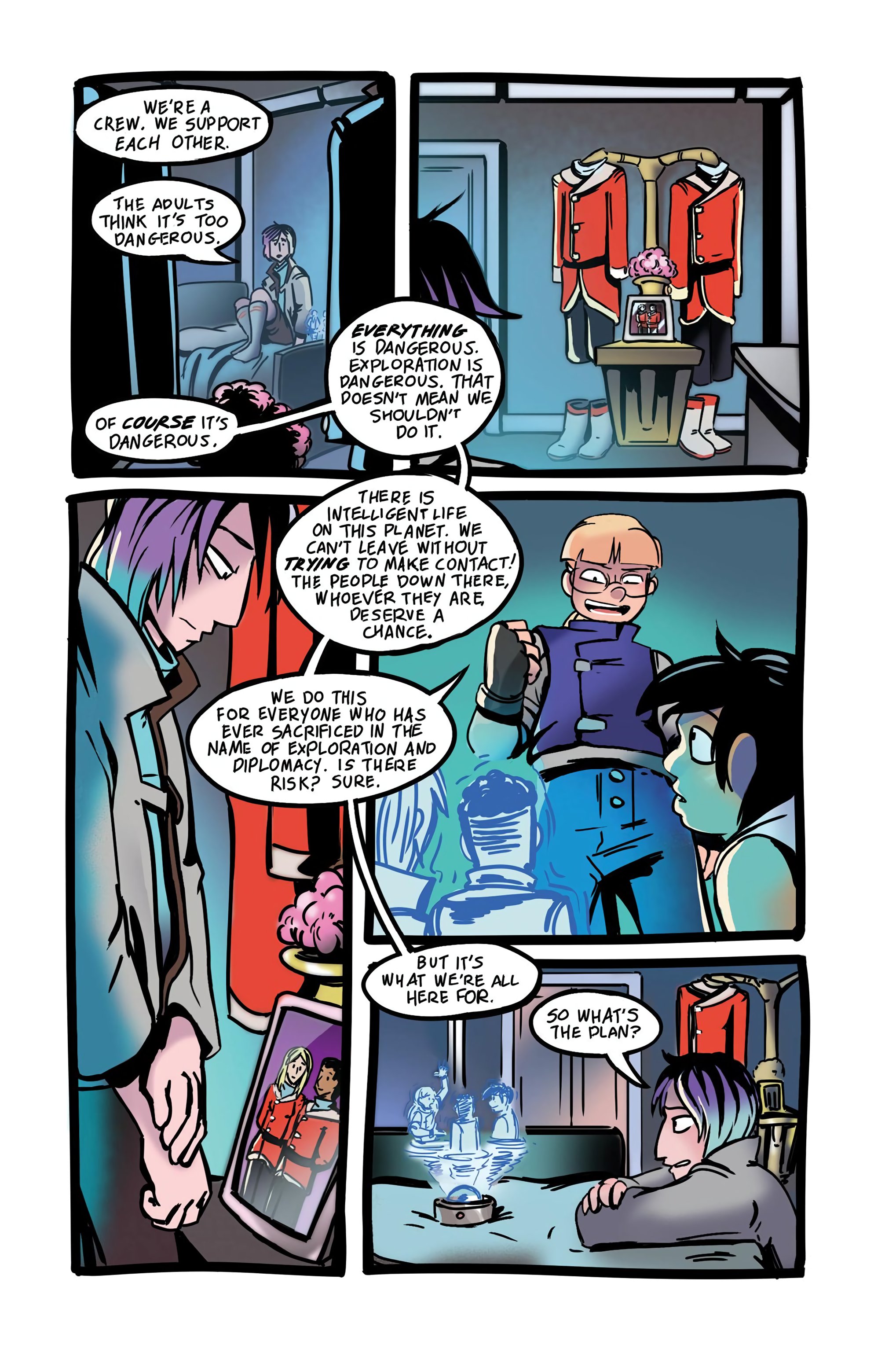 Read online Cosmic Cadets: Contact! comic -  Issue # TPB (Part 1) - 26