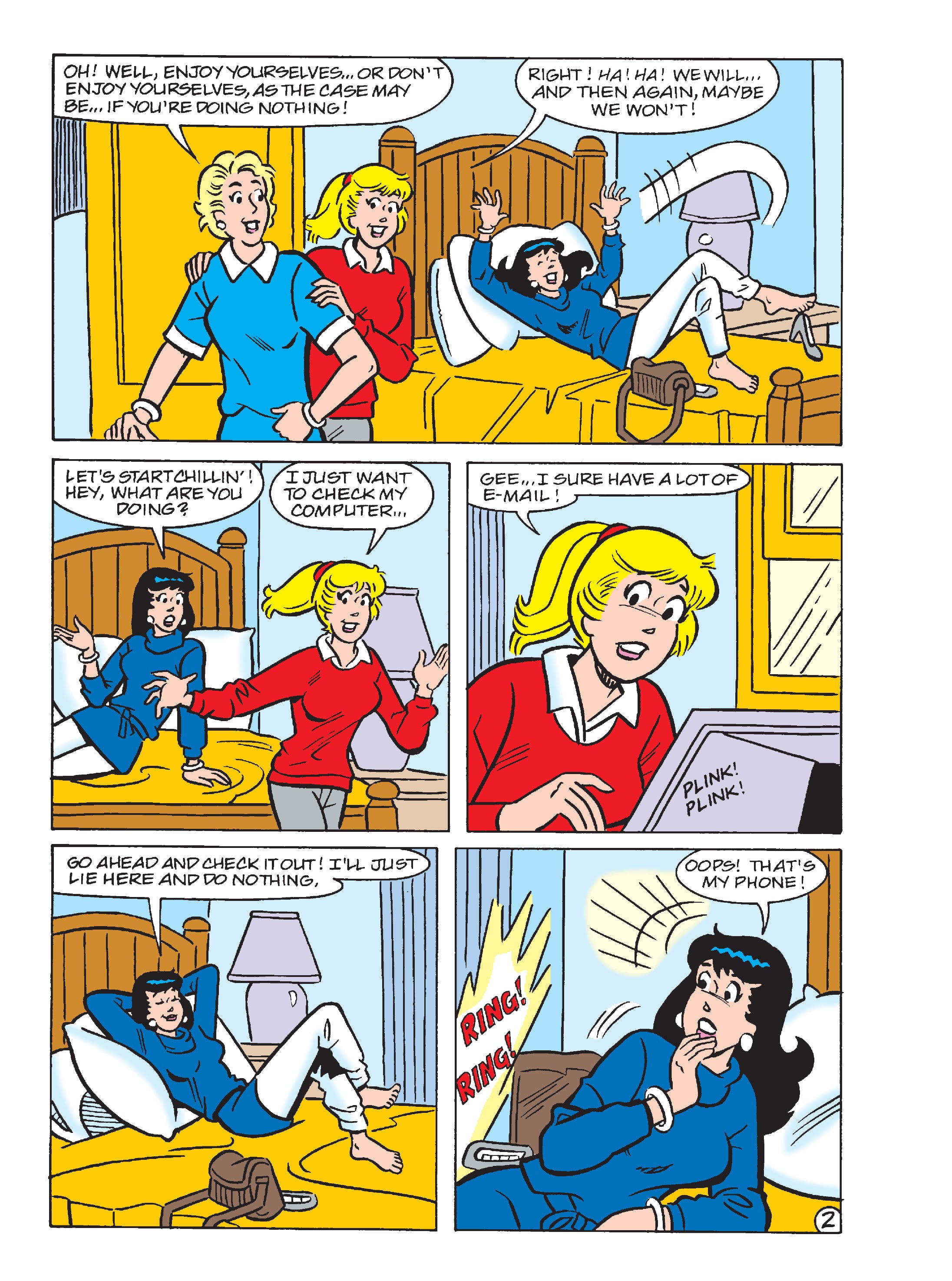 Read online Betty & Veronica Friends Double Digest comic -  Issue #286 - 134