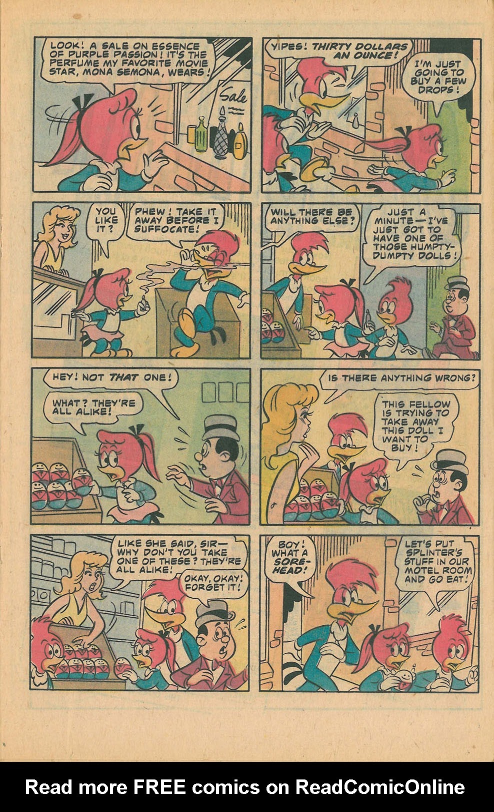 Read online Walter Lantz Woody Woodpecker (1962) comic -  Issue #160 - 17