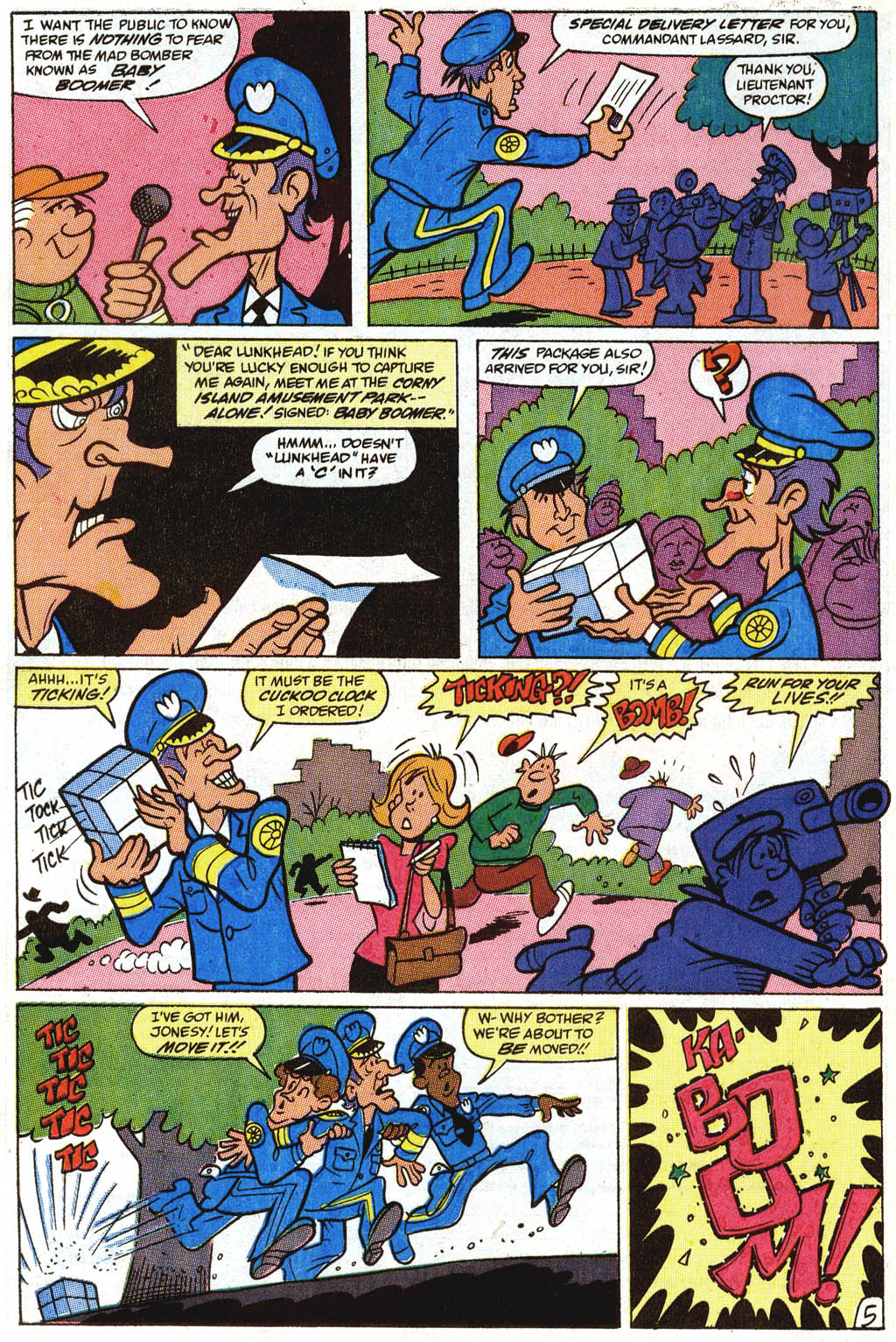 Read online Police Academy comic -  Issue #4 - 6