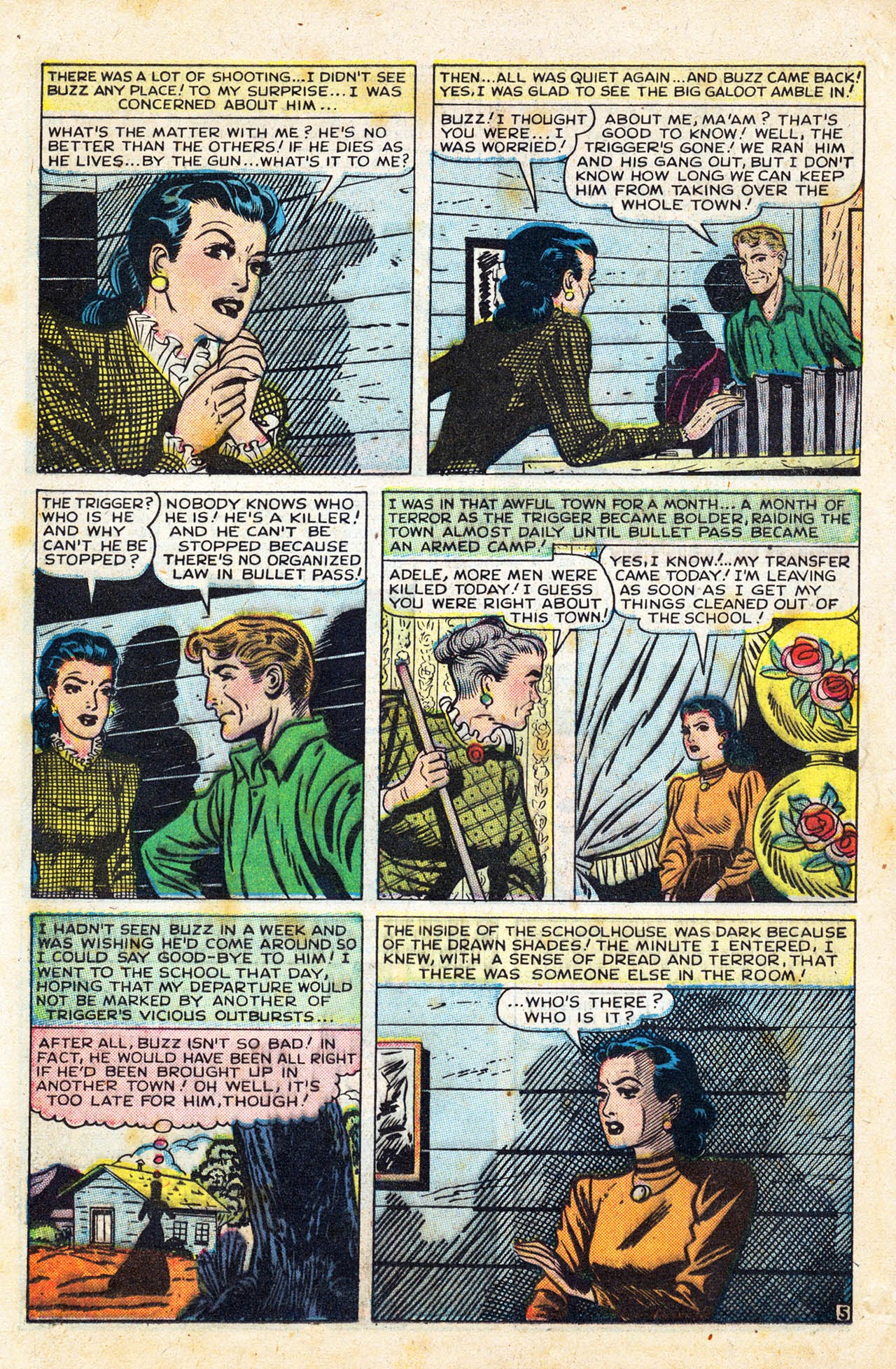 Read online Cowboy Romances comic -  Issue #3 - 32