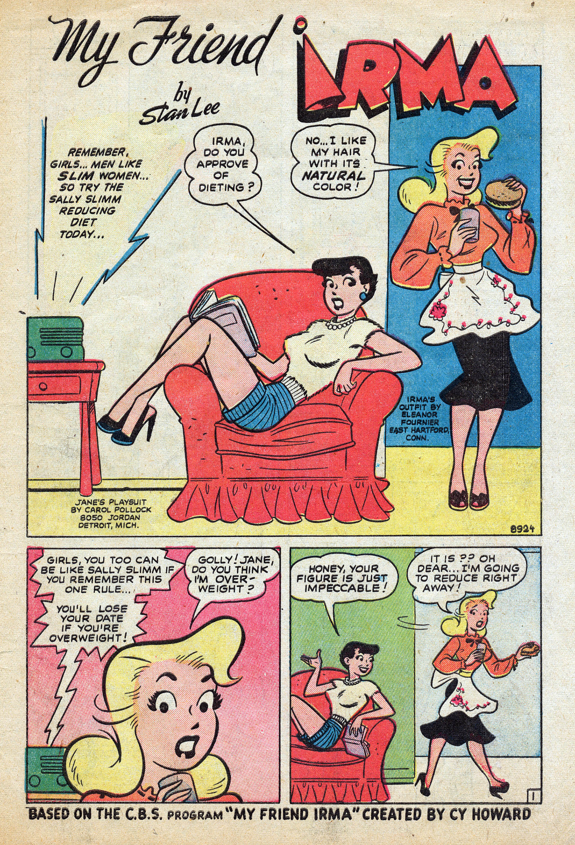 Read online My Friend Irma comic -  Issue #11 - 3