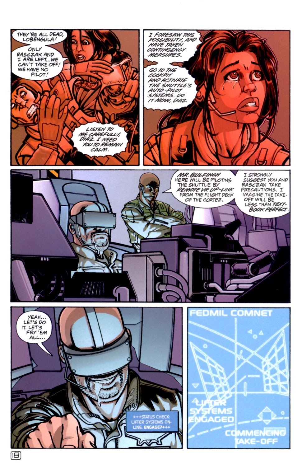 Read online Starship Troopers: Insect Touch comic -  Issue #3 - 19