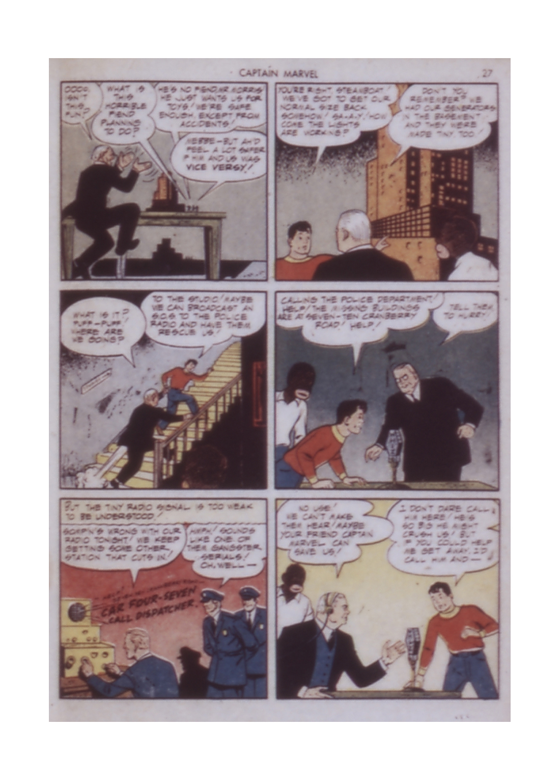 Read online Captain Marvel Adventures comic -  Issue #14 - 27