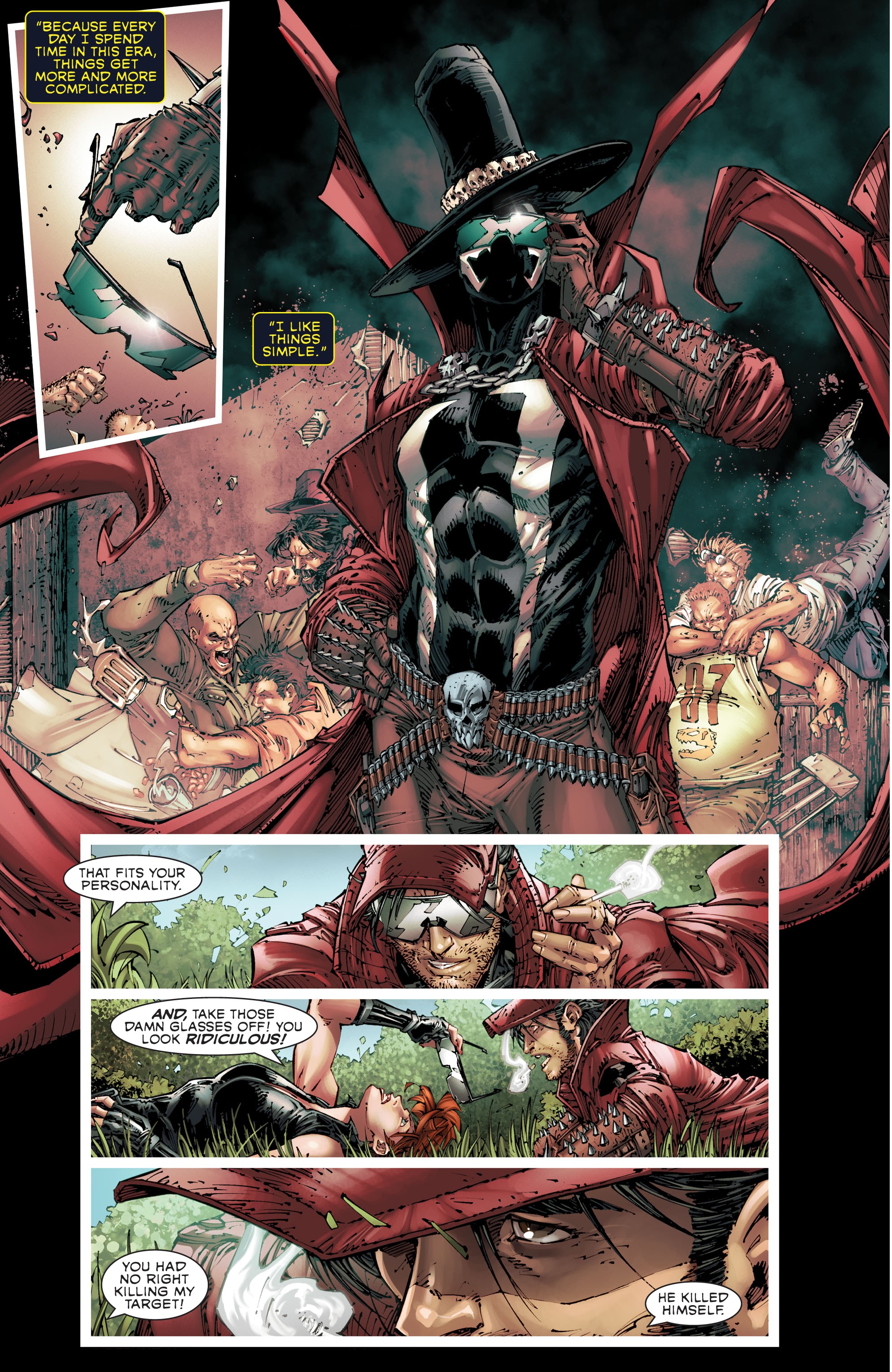 Read online Gunslinger Spawn comic -  Issue #8 - 8