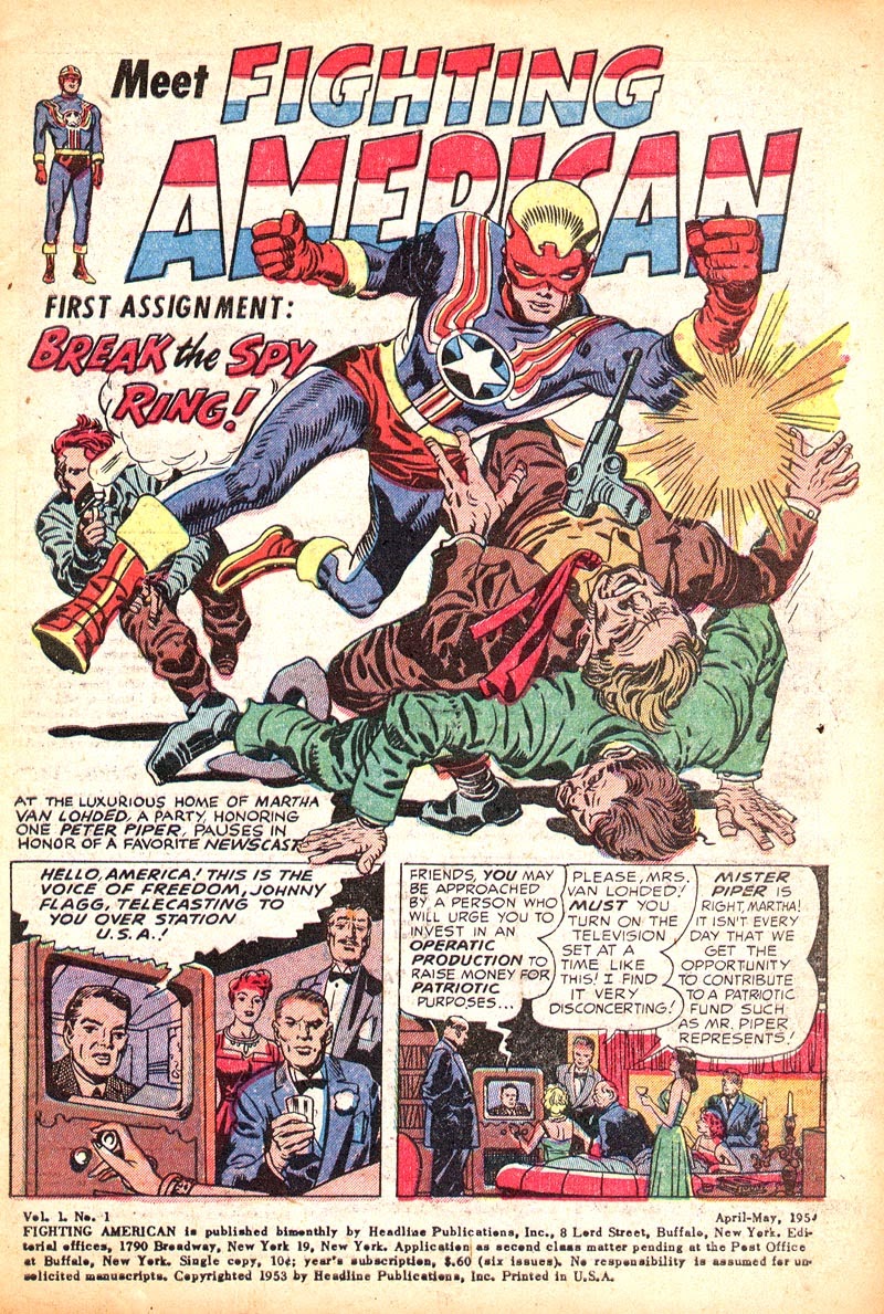 Read online Fighting American (Classic) comic -  Issue #1 - 3