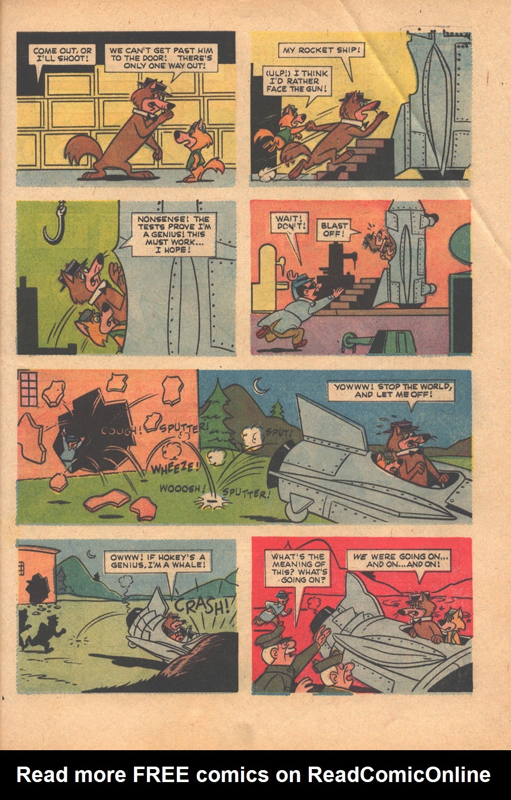 Read online Huckleberry Hound (1960) comic -  Issue #19 - 33