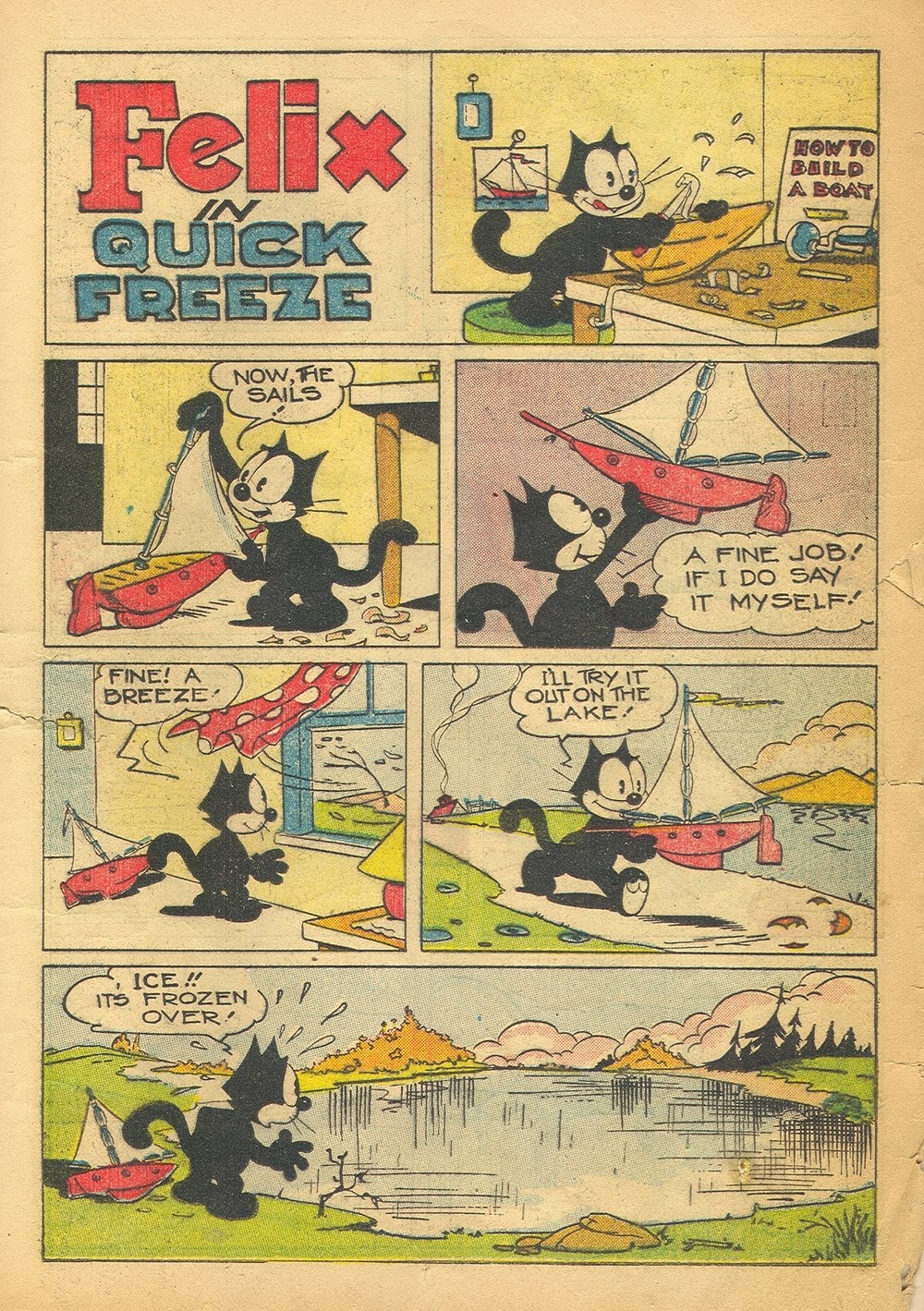 Read online Felix the Cat (1948) comic -  Issue #6 - 17
