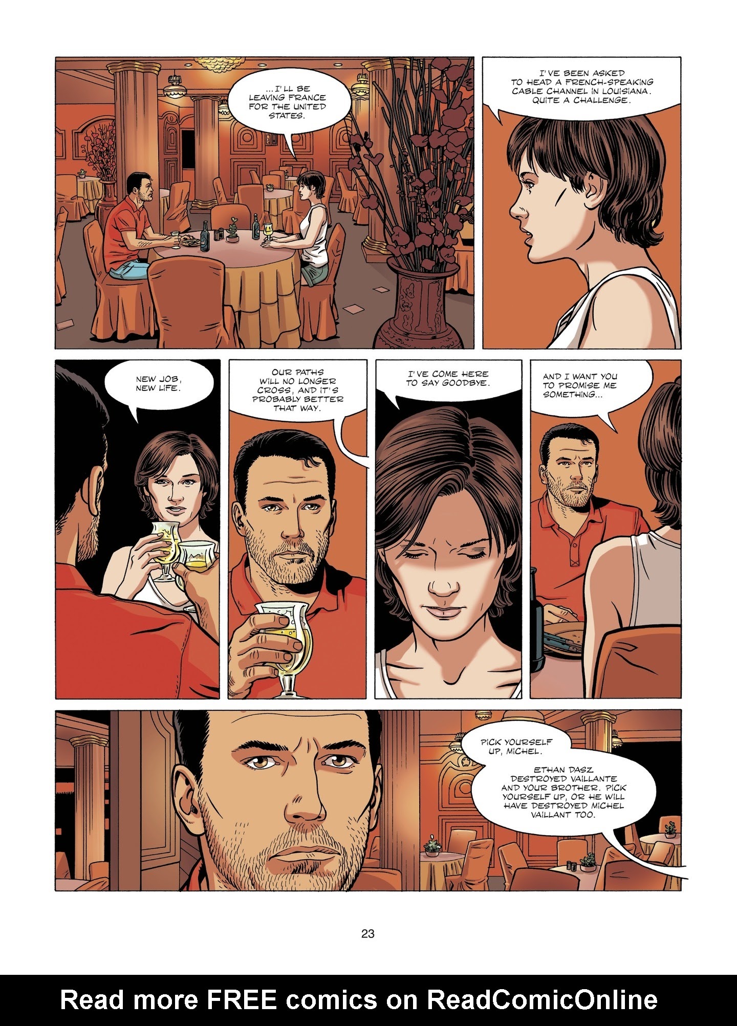 Read online Michel Vaillant comic -  Issue #5 - 23