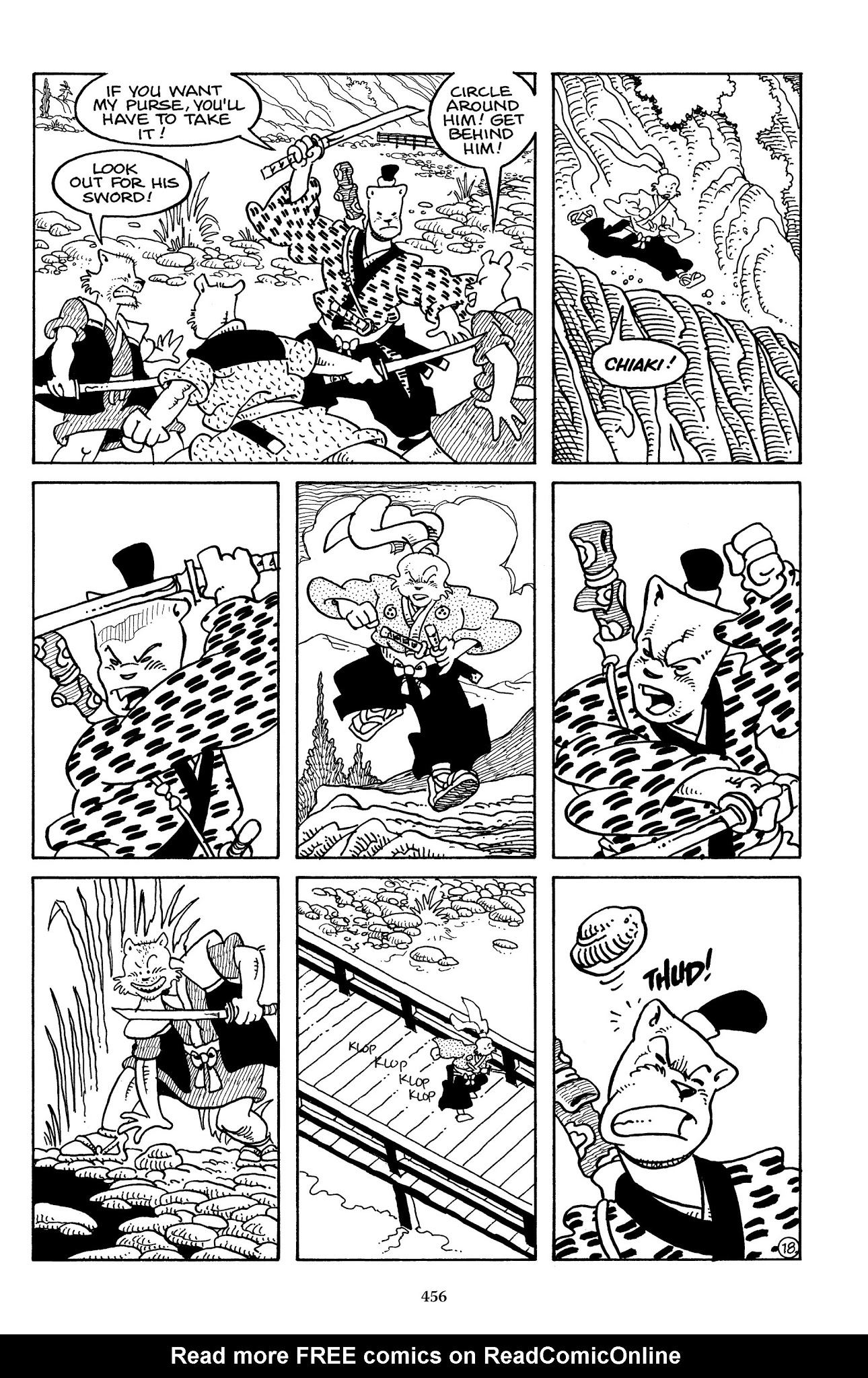 Read online The Usagi Yojimbo Saga comic -  Issue # TPB 2 - 450