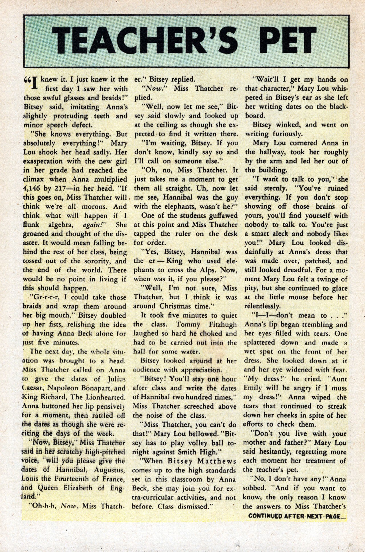 Read online Patsy and Hedy comic -  Issue #14 - 18