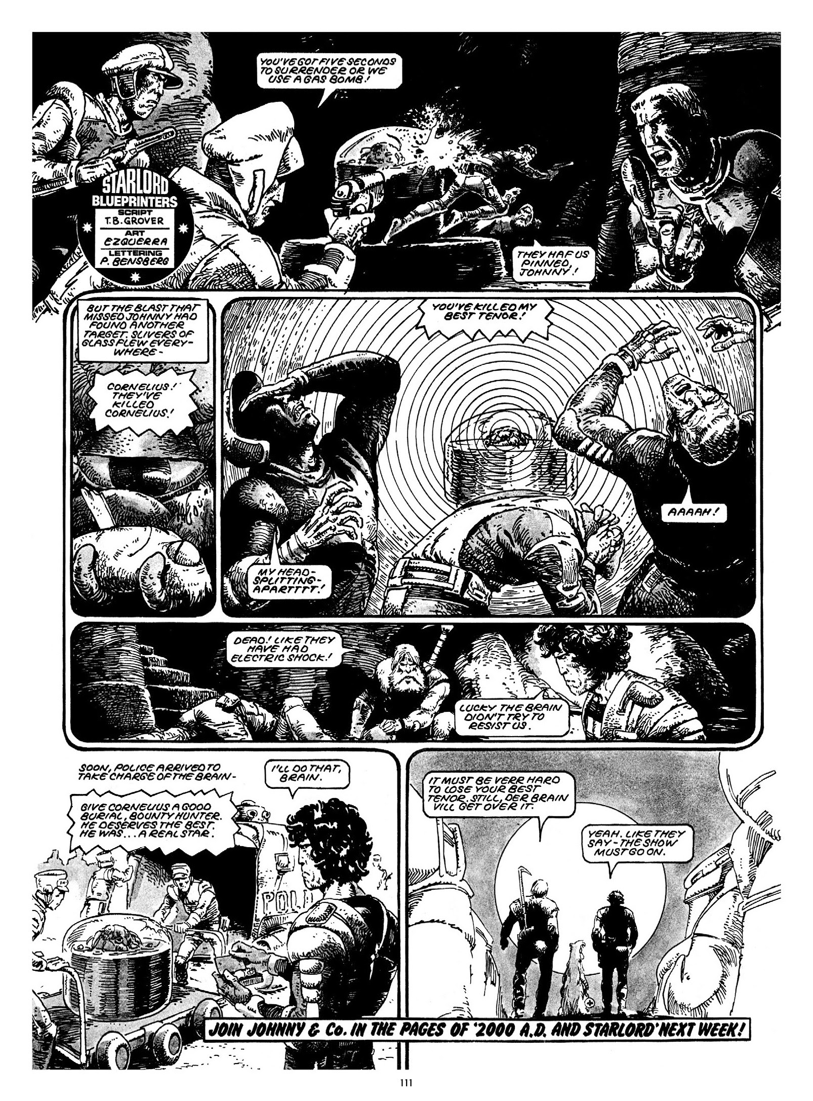Read online Strontium Dog Search and Destroy: The Starlord Years comic -  Issue # TPB - 98