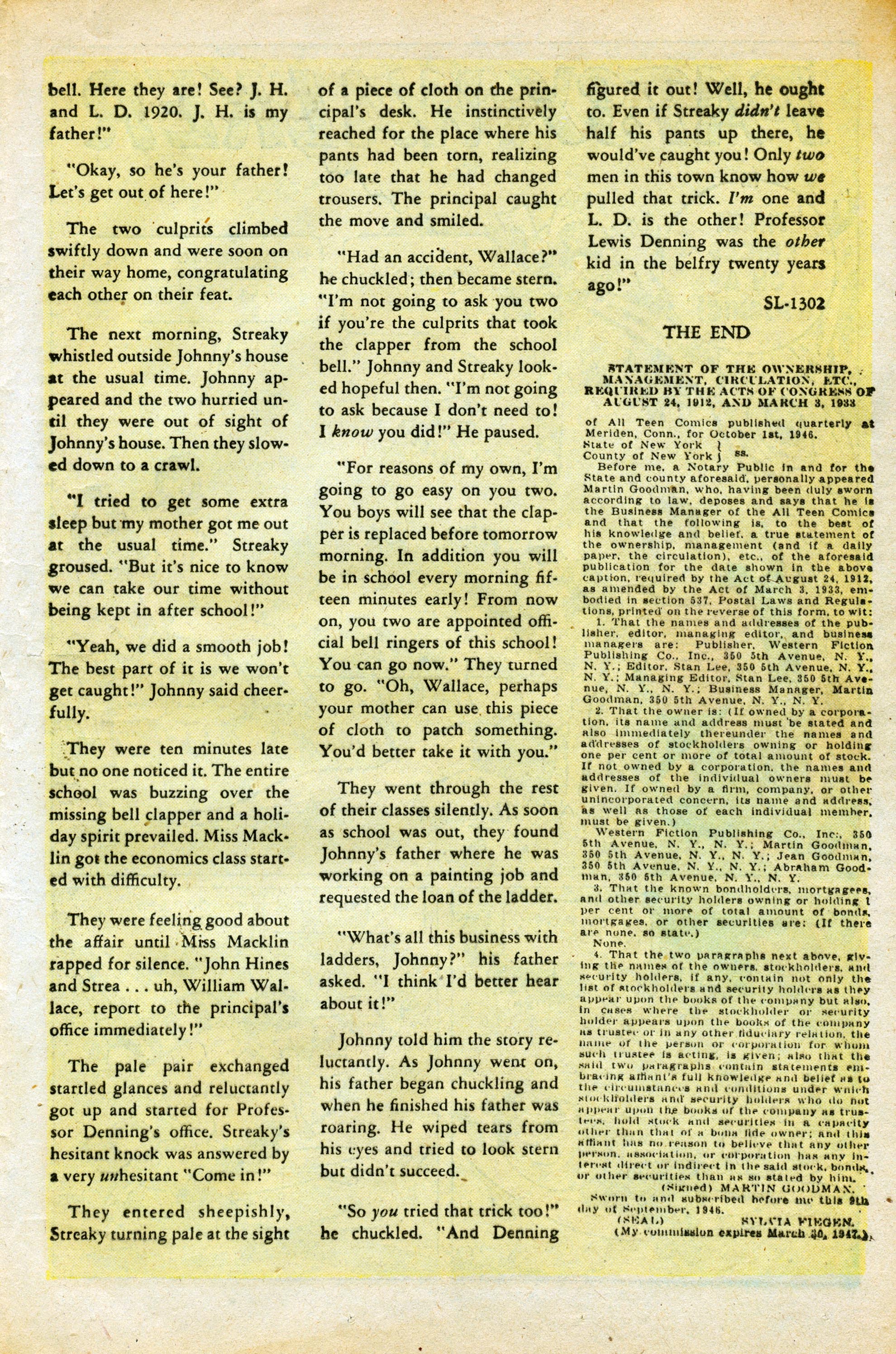 Read online Teen Comics comic -  Issue #21 - 33