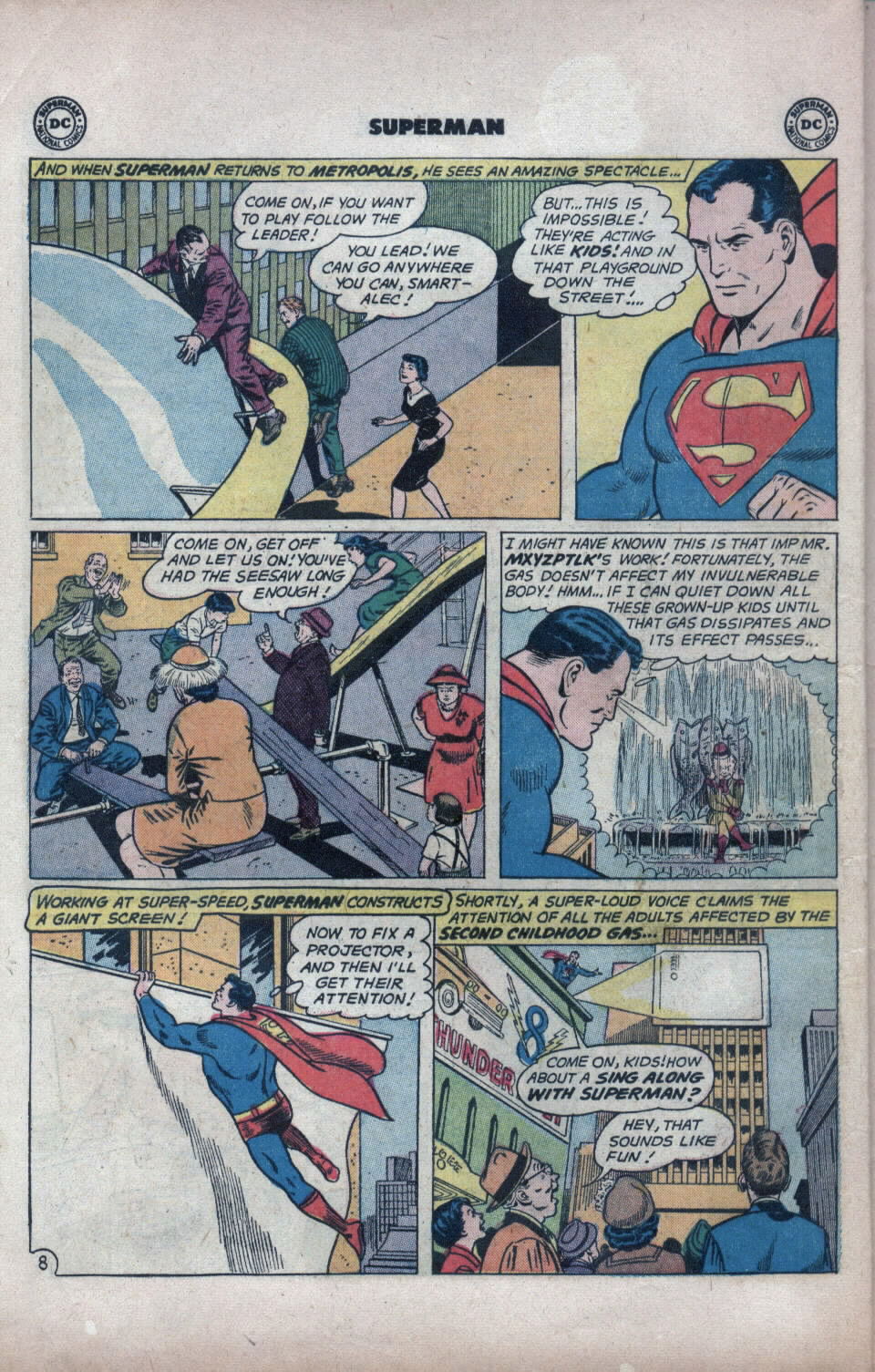 Read online Superman (1939) comic -  Issue #154 - 10