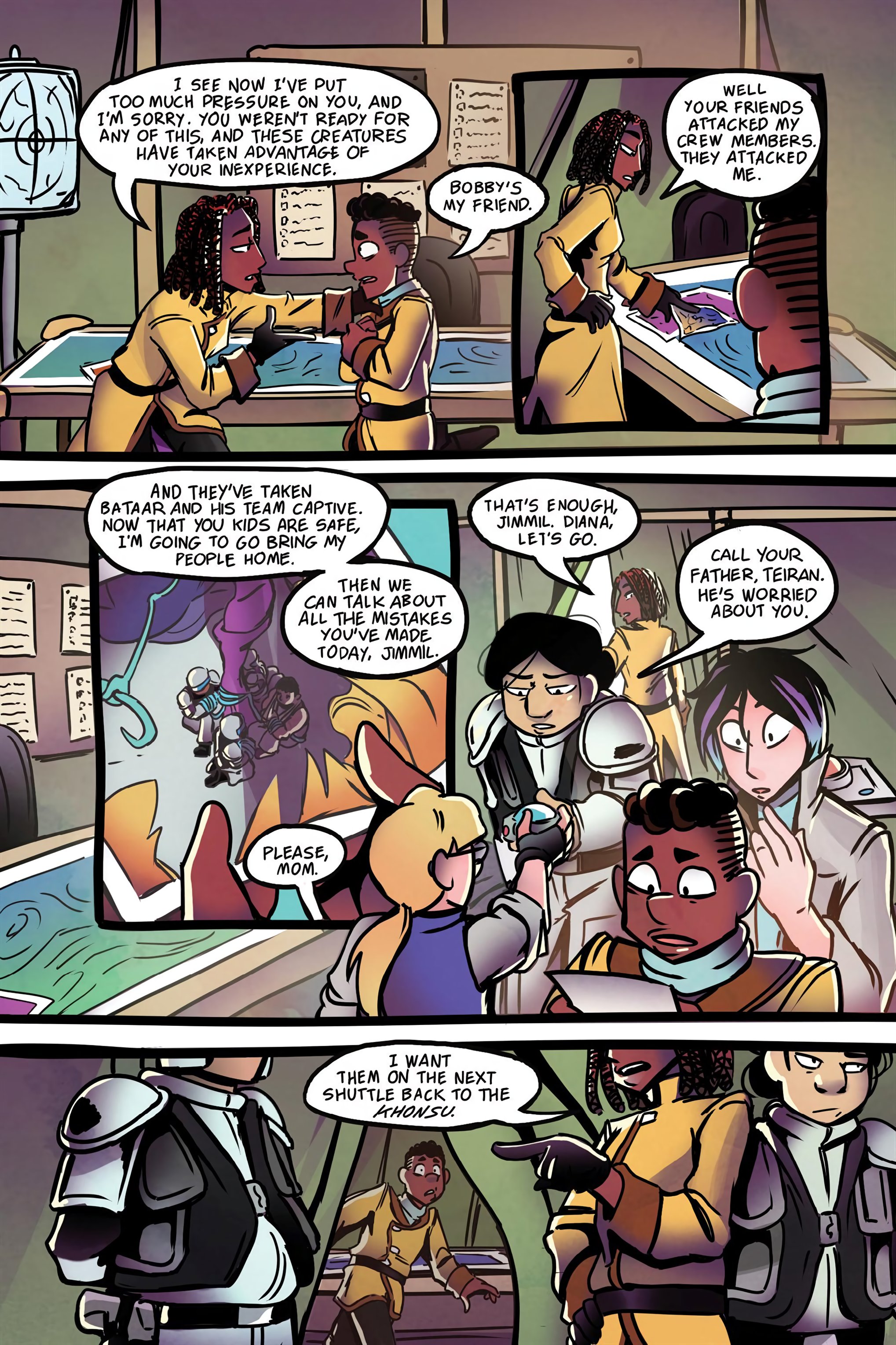 Read online Cosmic Cadets: Contact! comic -  Issue # TPB (Part 2) - 28