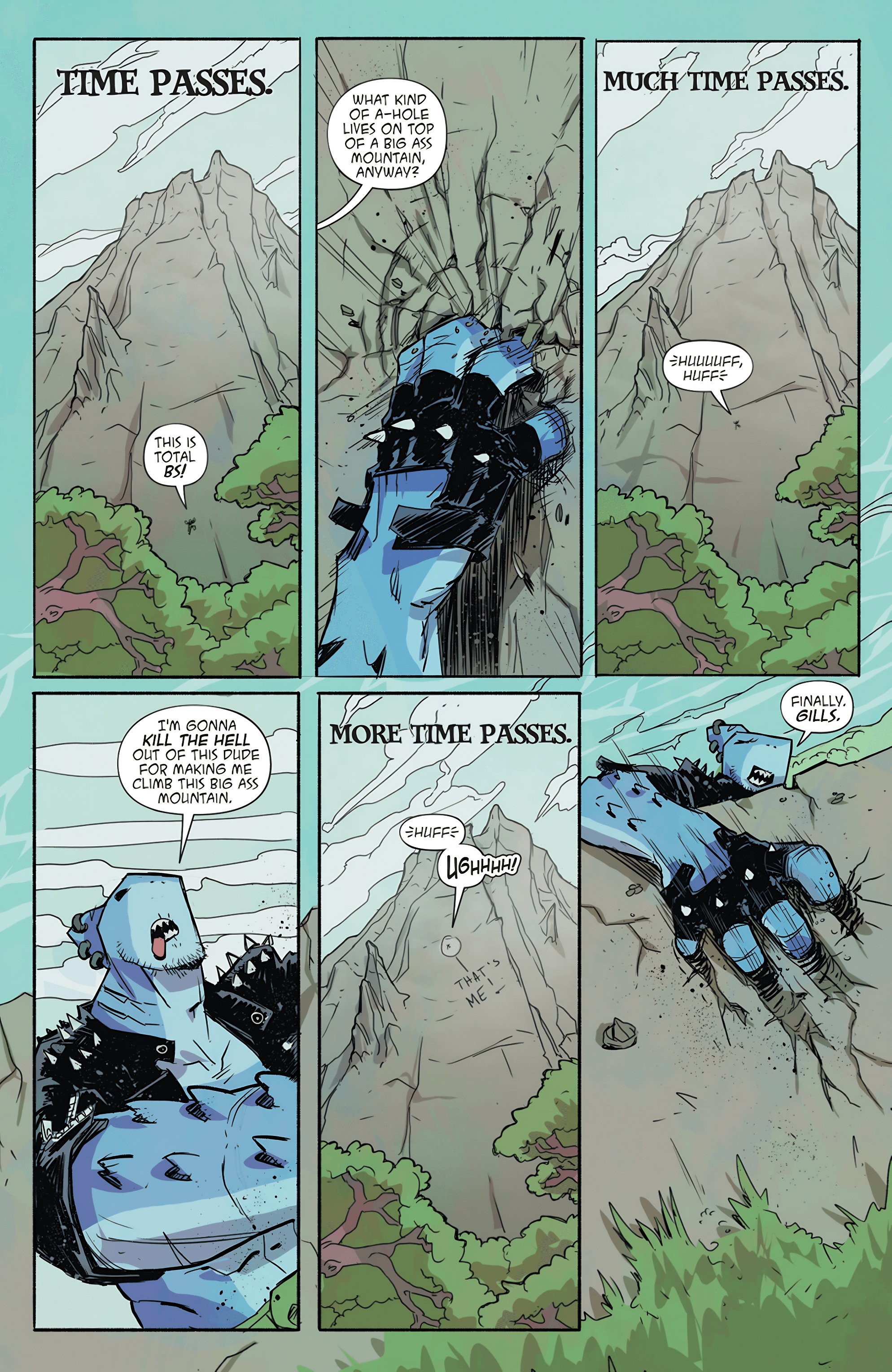 Read online Metalshark Bro: What the Fin? comic -  Issue # TPB - 18