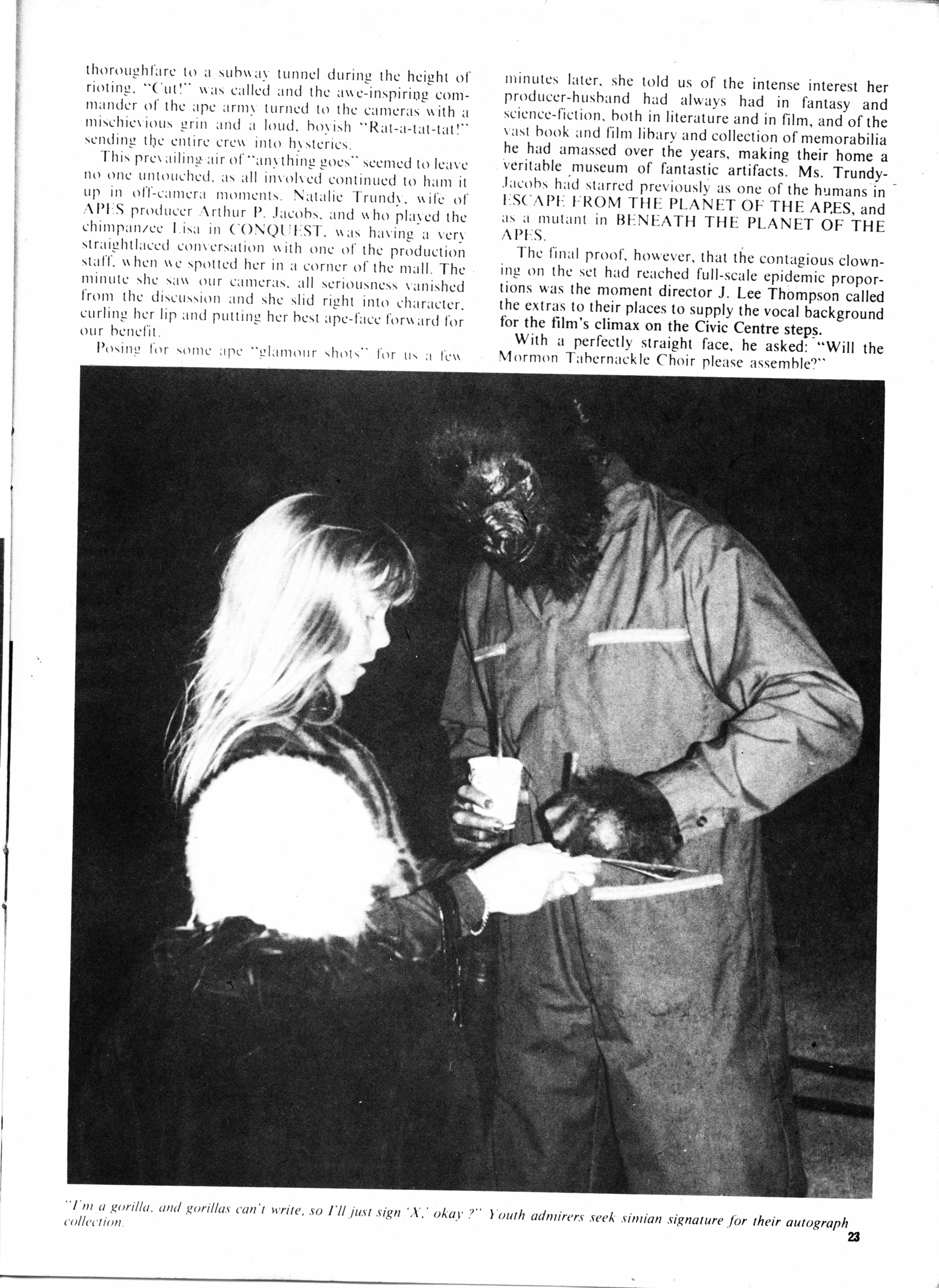 Read online Planet of the Apes (1974) comic -  Issue #34 - 22