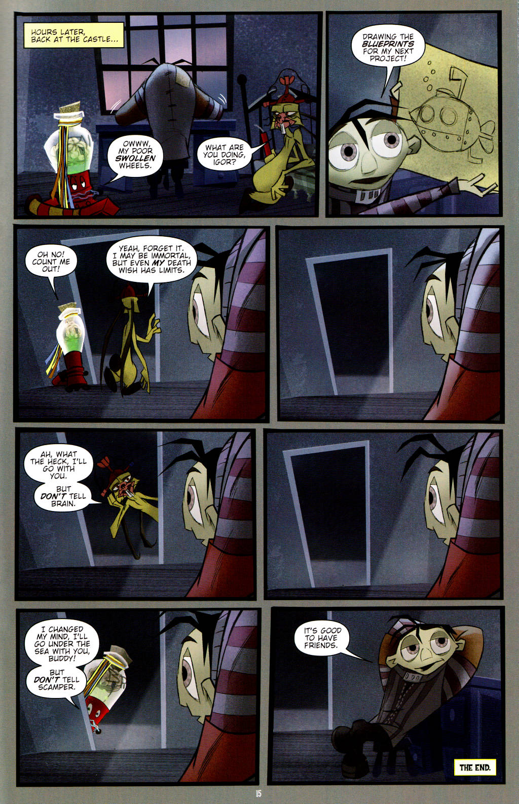 Read online Igor Movie Prequel comic -  Issue #4 - 17