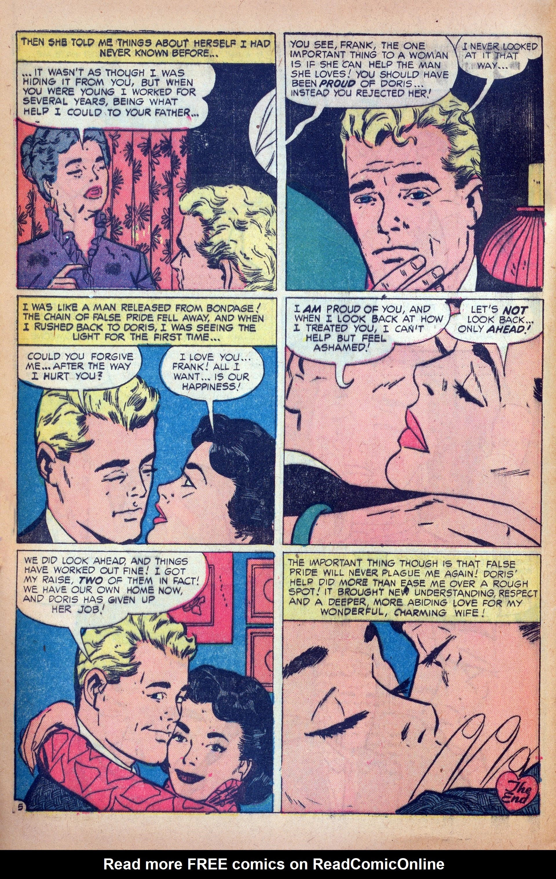 Read online Love Romances comic -  Issue #68 - 32