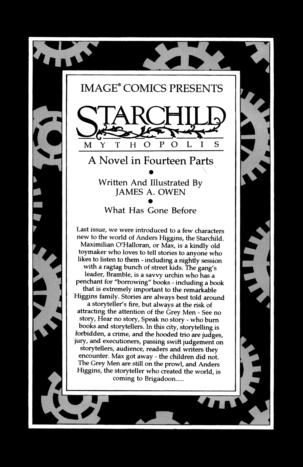 Read online Starchild: Mythopolis comic -  Issue #1 - 2