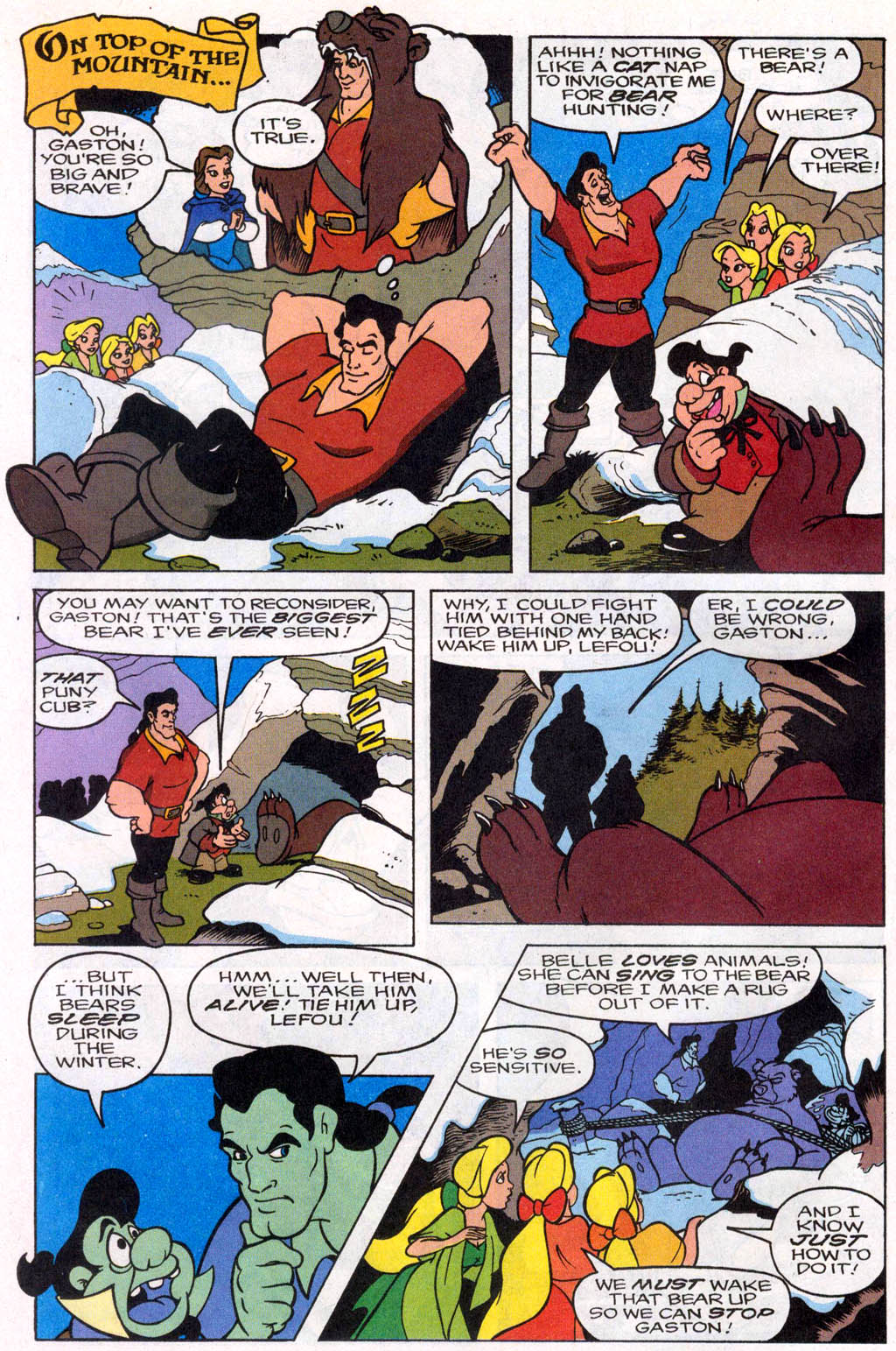 Read online Disney's Beauty and the Beast comic -  Issue #4 - 11