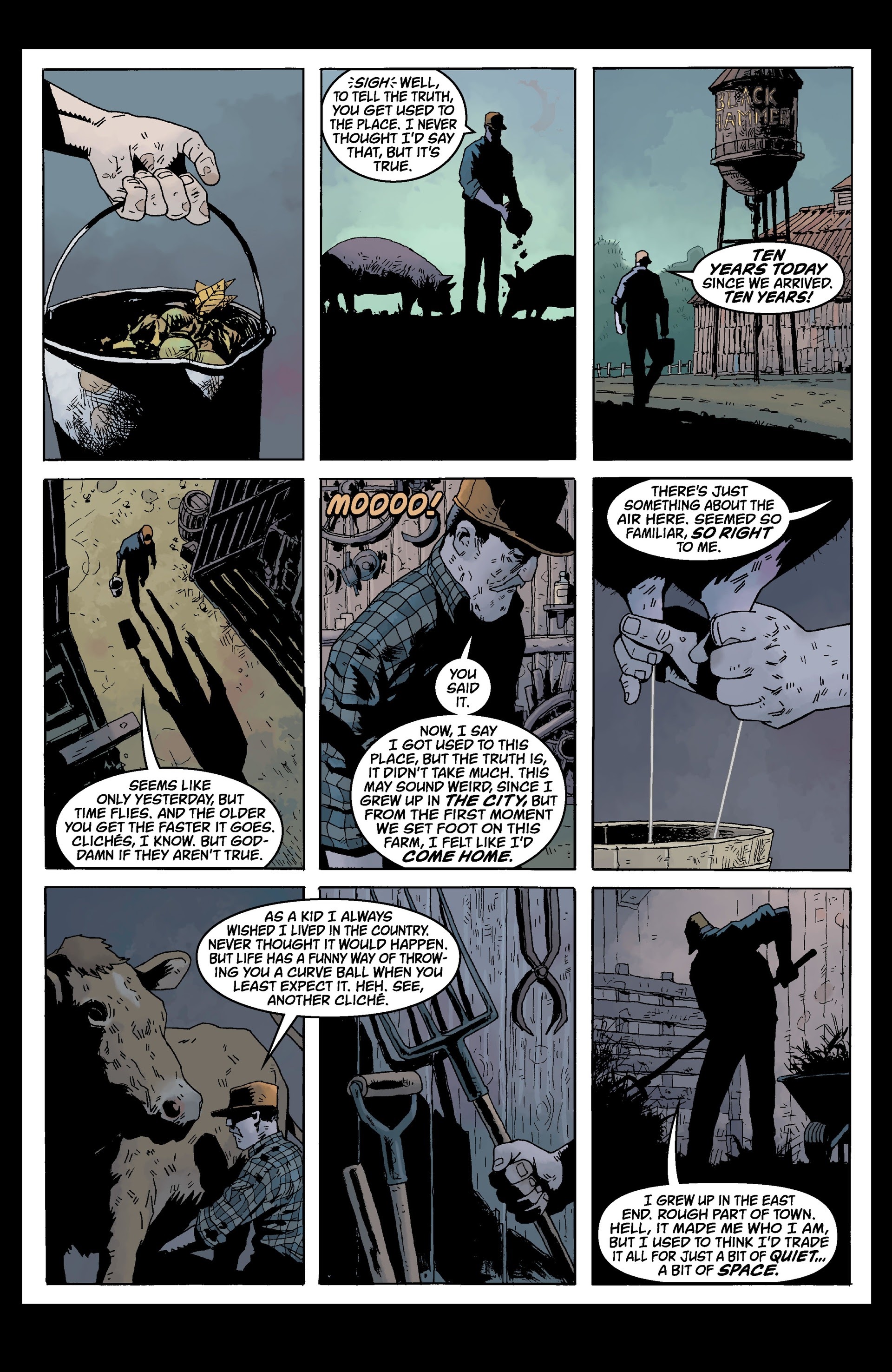 Read online Black Hammer Omnibus comic -  Issue # TPB 1 (Part 1) - 11